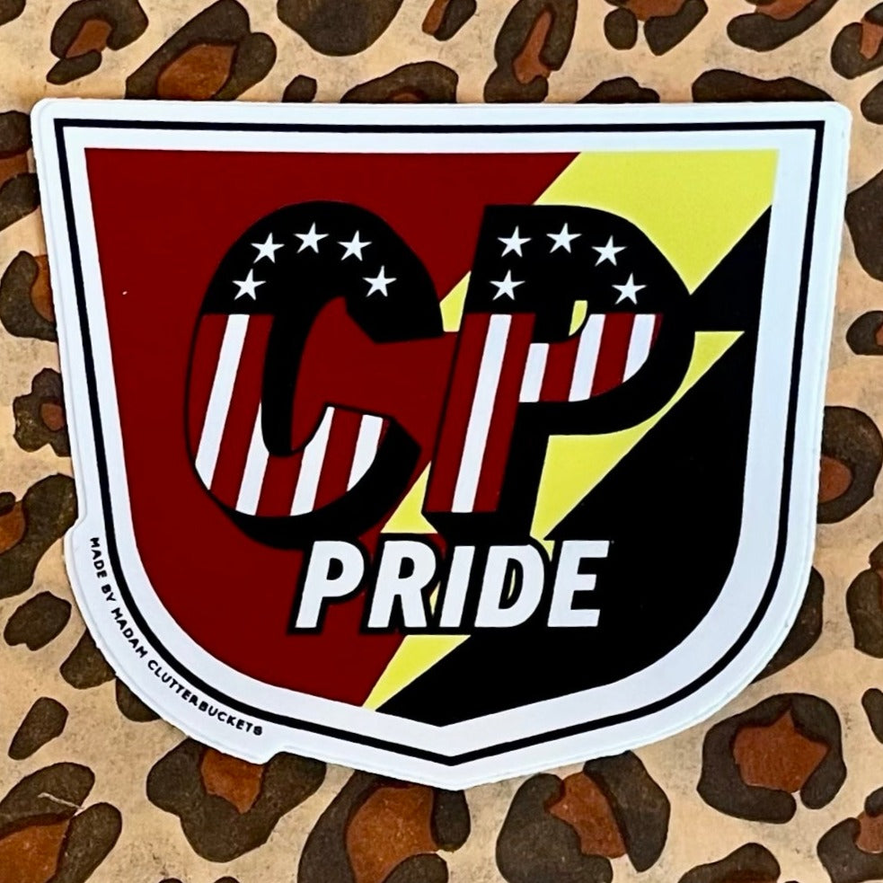 Cerebral Palsy Pride Sticker!  CP Pride!