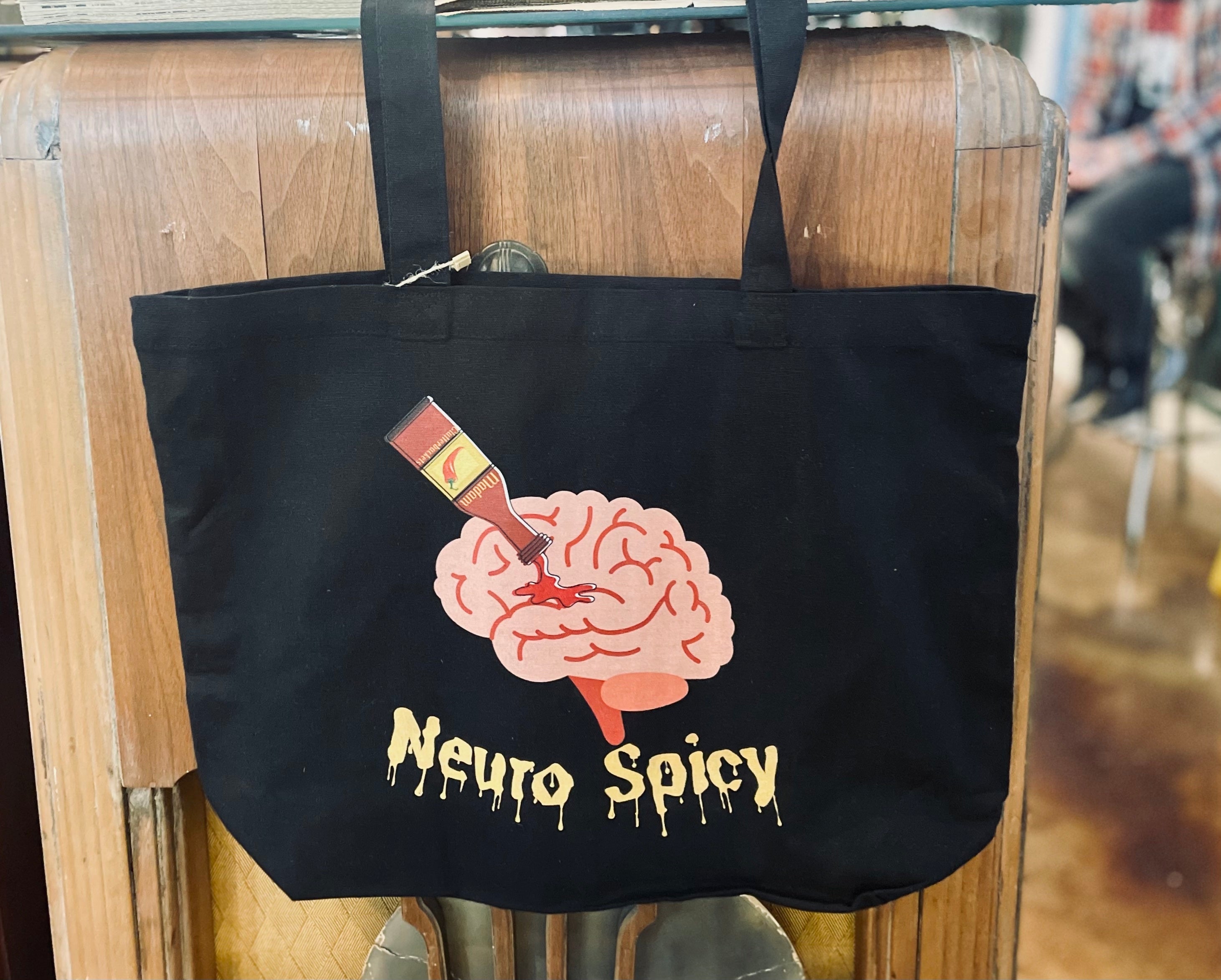 Neuro Spicy Tote Bags!