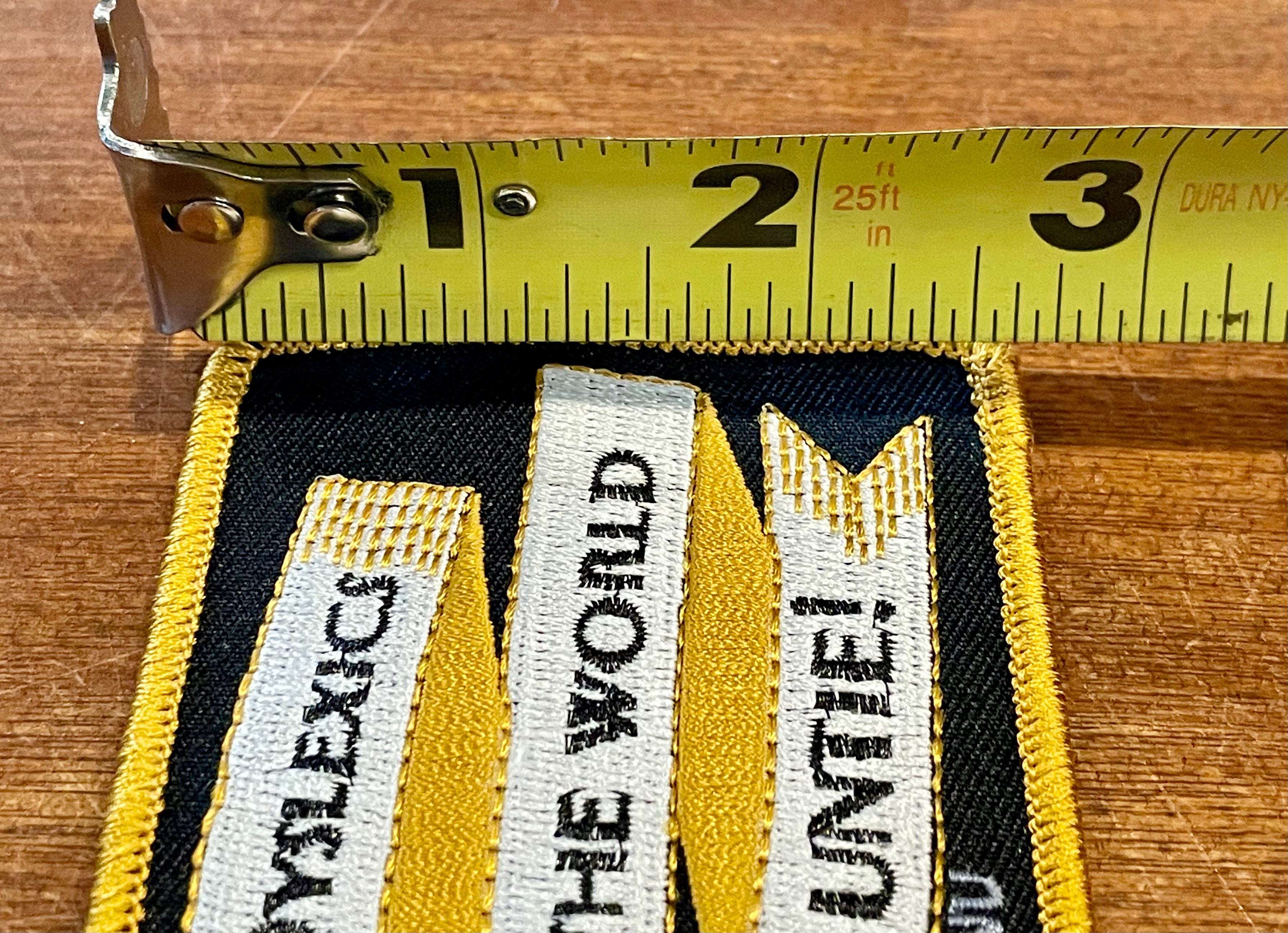 Dyslexics of the World Untie! Patch