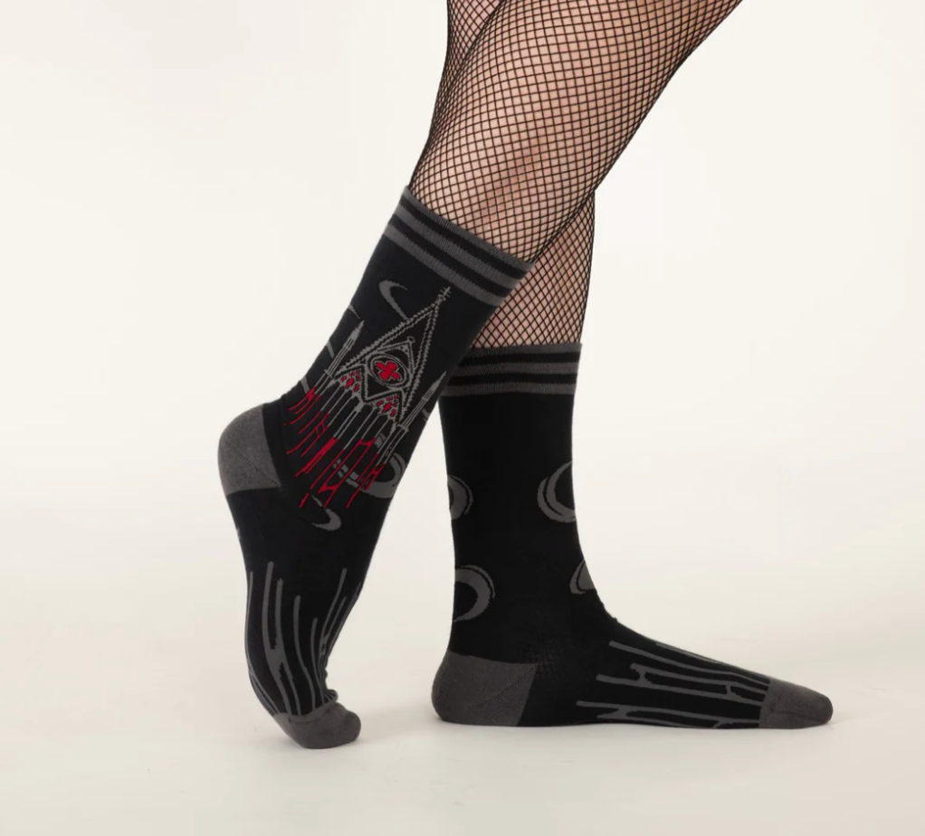 Blood Cathedral Footclothes x Hagborn Collab Socks