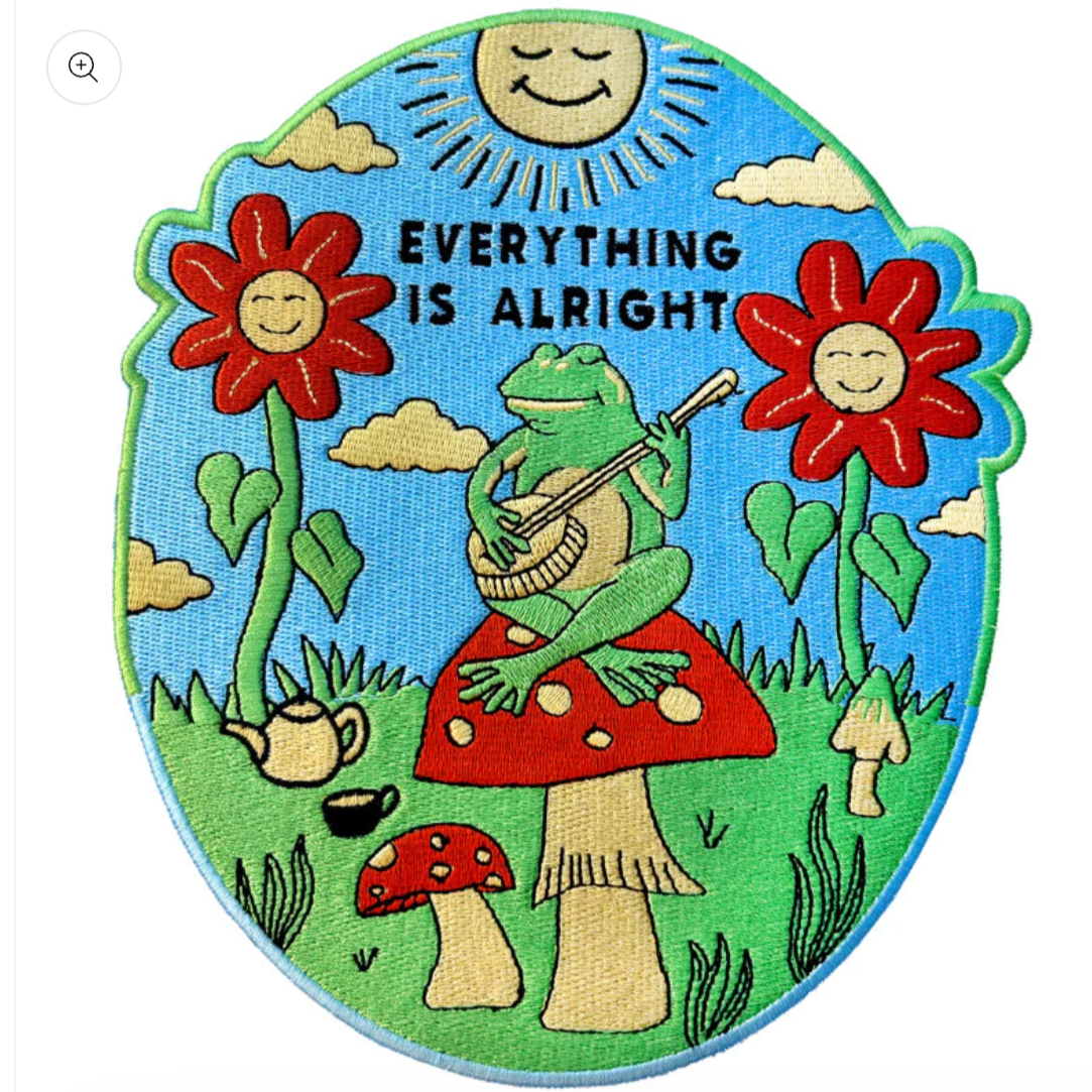 Everything Is Alright Patch Large Back Patch