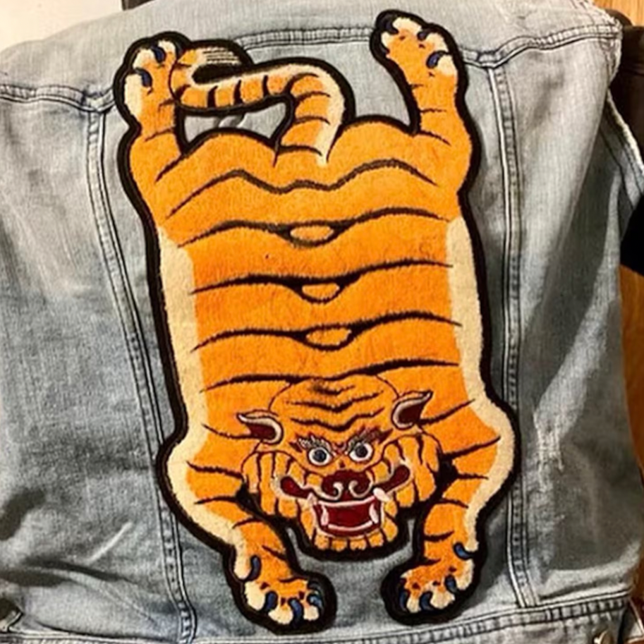 Tibetan Tiger Chenille Backpatch