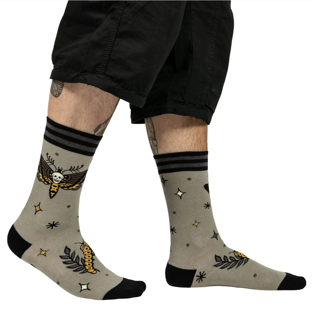 Metamorphosis Death's Head Socks