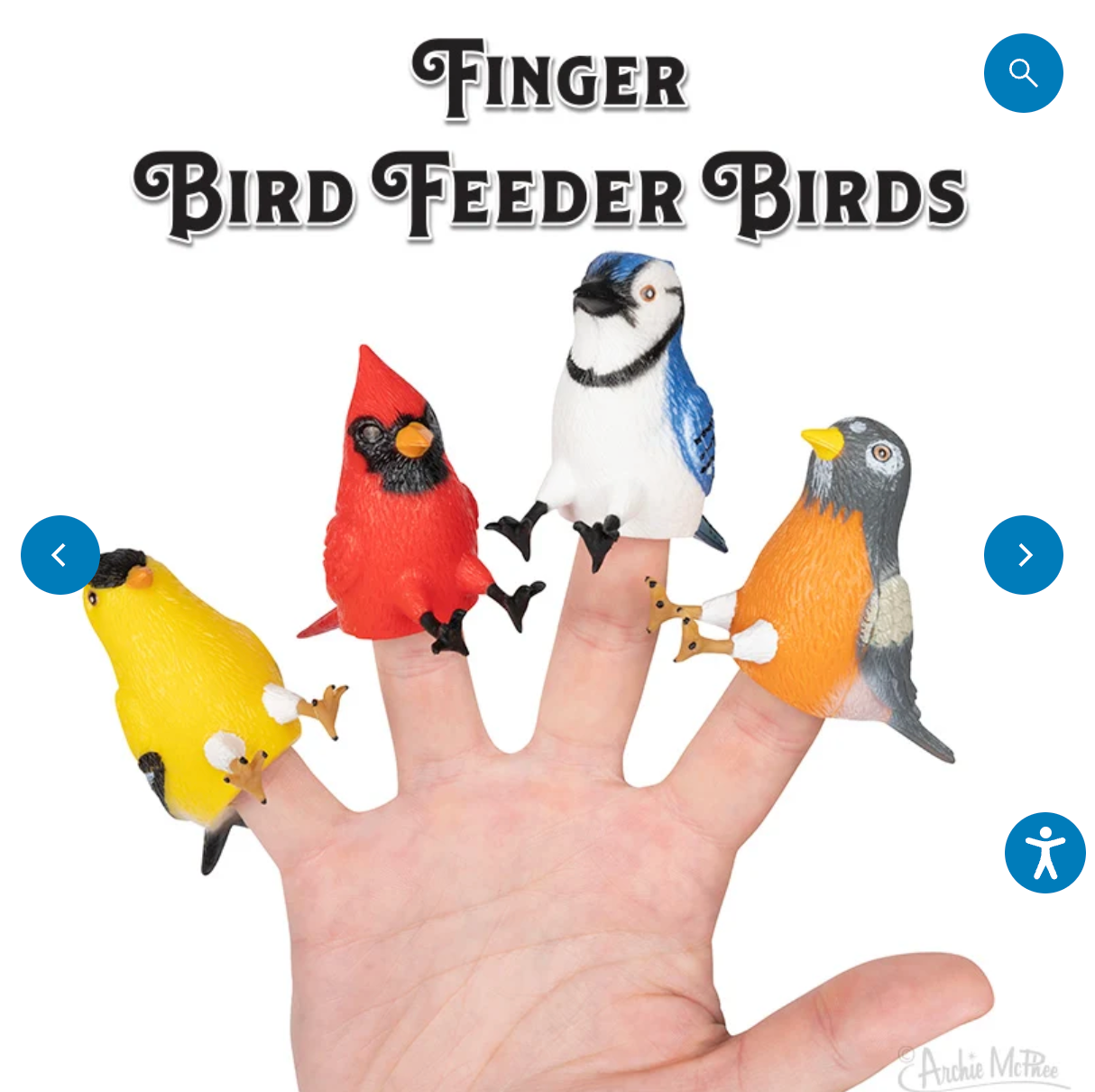 Finger Feeder Birds