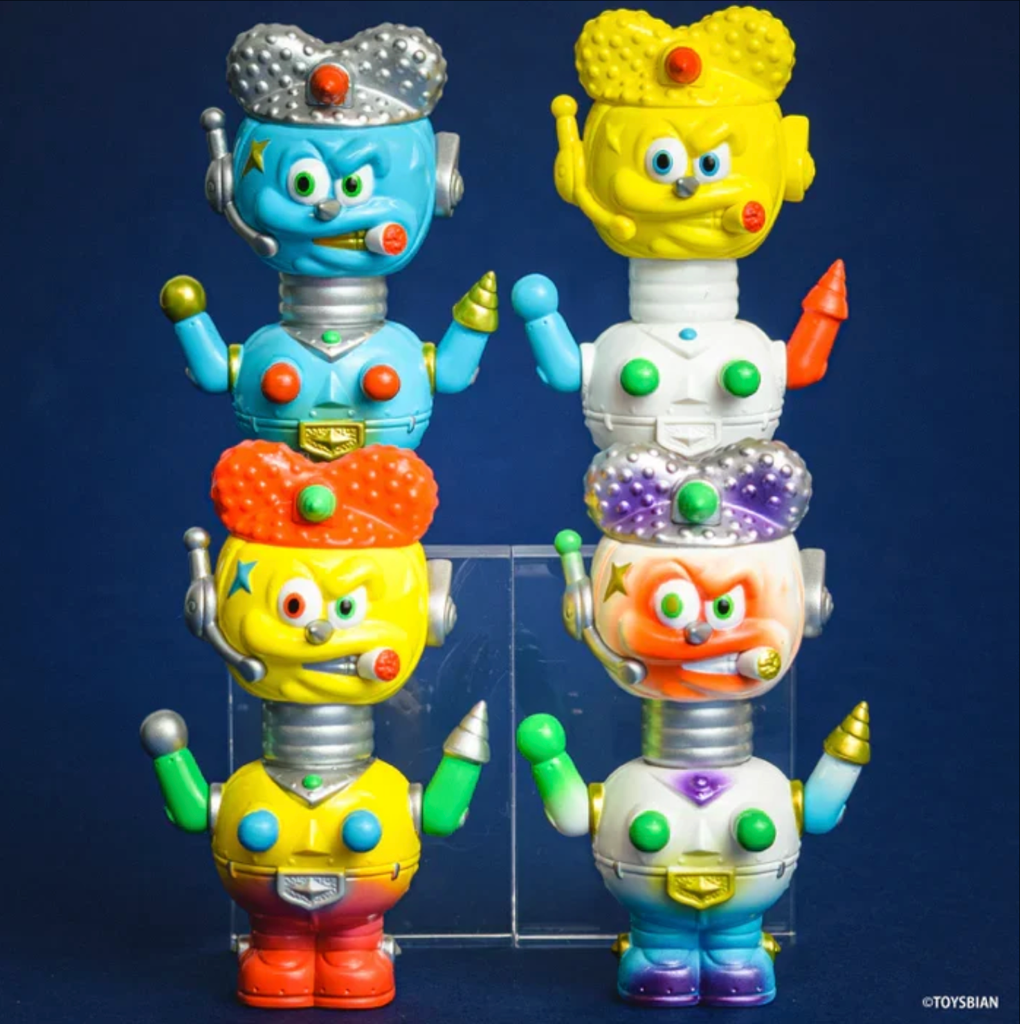 Robot Robomemyon Figurines Blind Box
