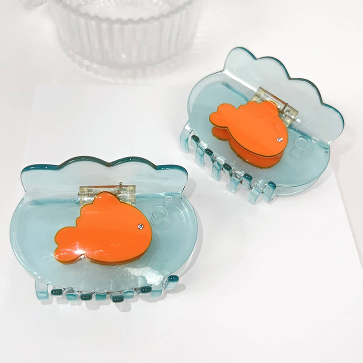 Mini Koi Fish Hair Claw