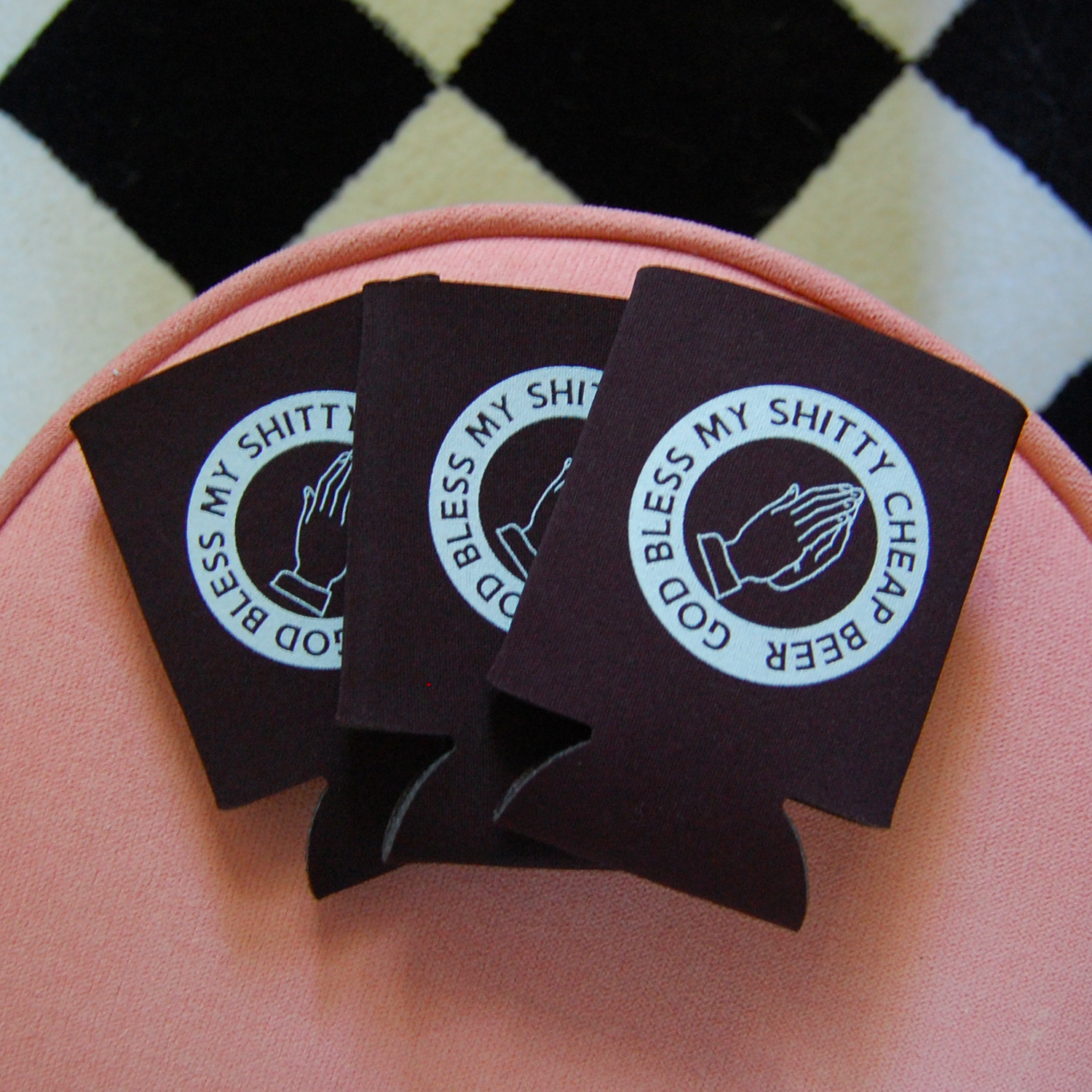 God Bless my Beer Koozie