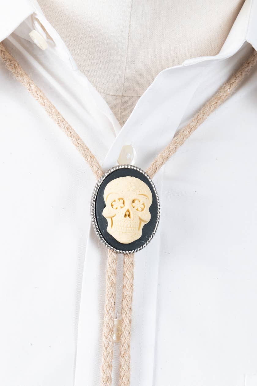 Dia de Los Muertos Bolo Tie