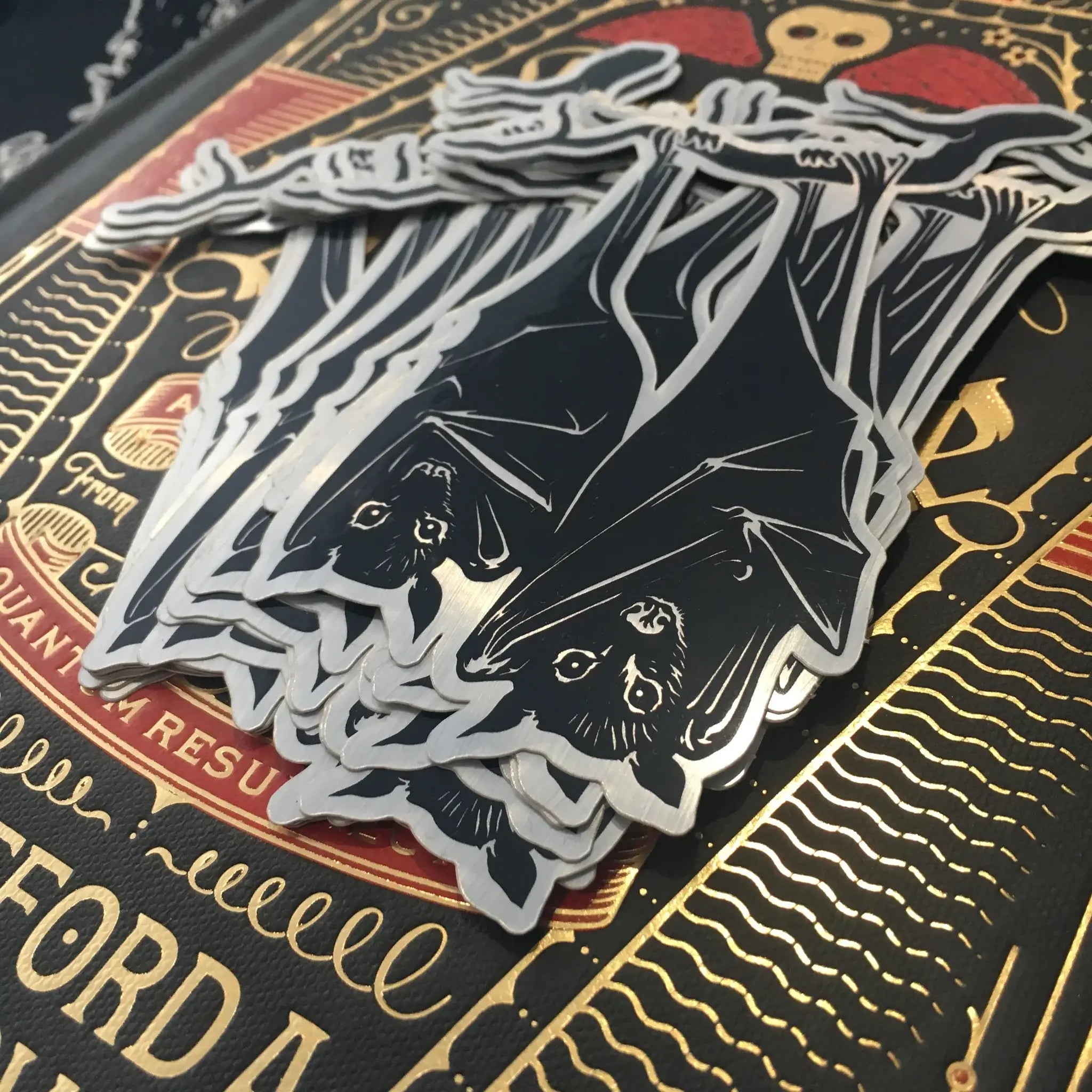 Nocturnal Lovers Bat Sticker