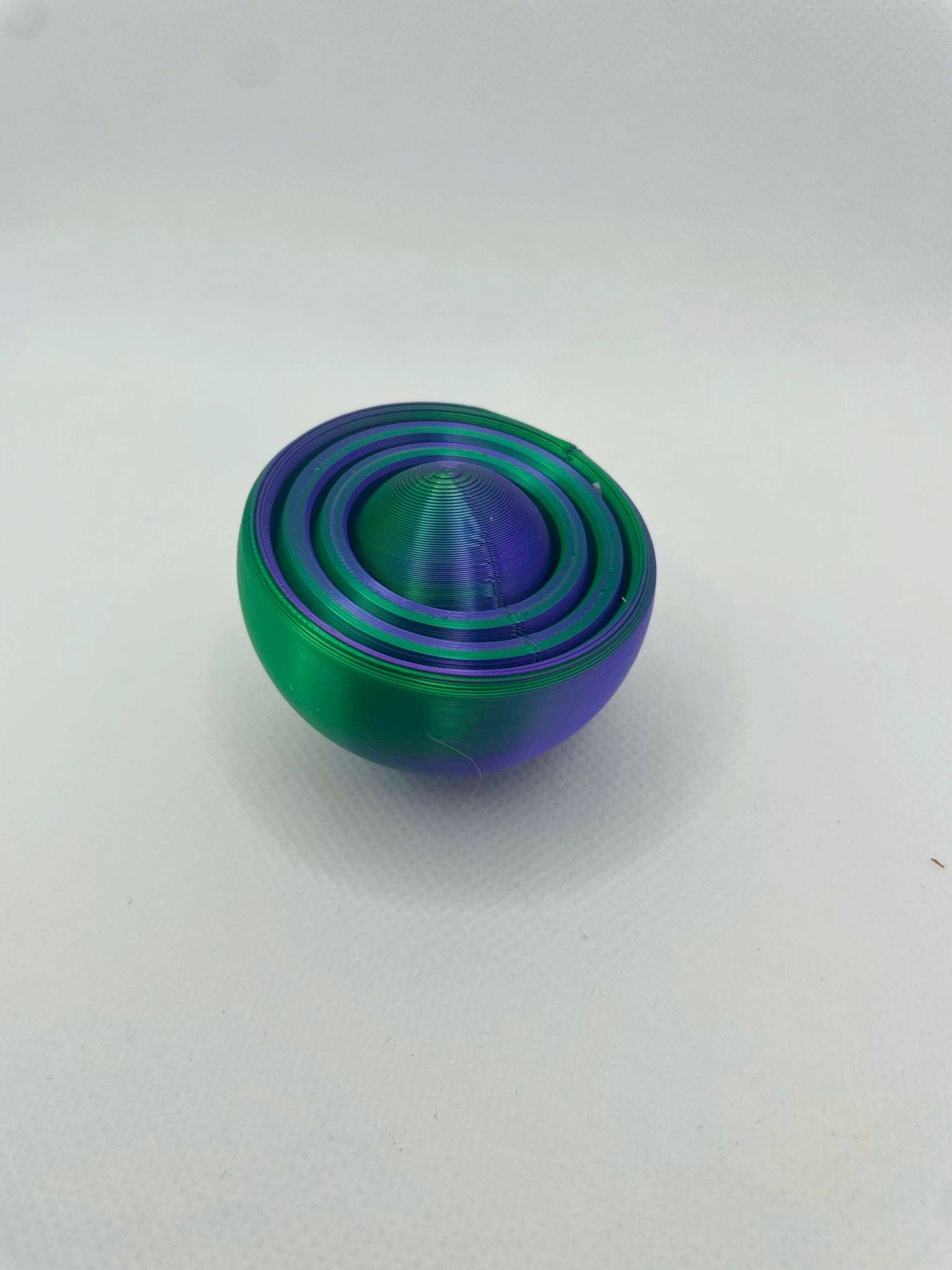 Gyroscope Fidget Spinner - Green Purple