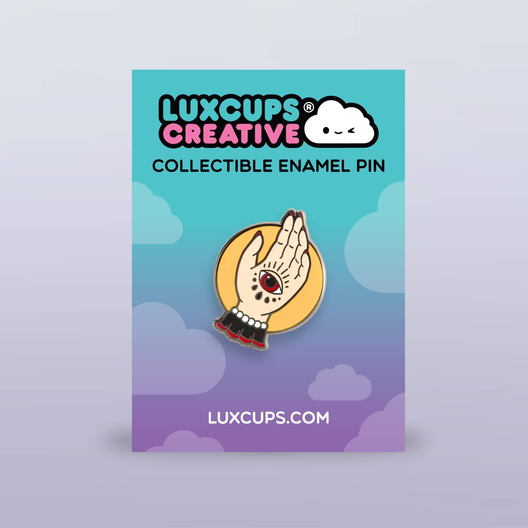 Mystic Hand Hard Enamel Lapel Pin