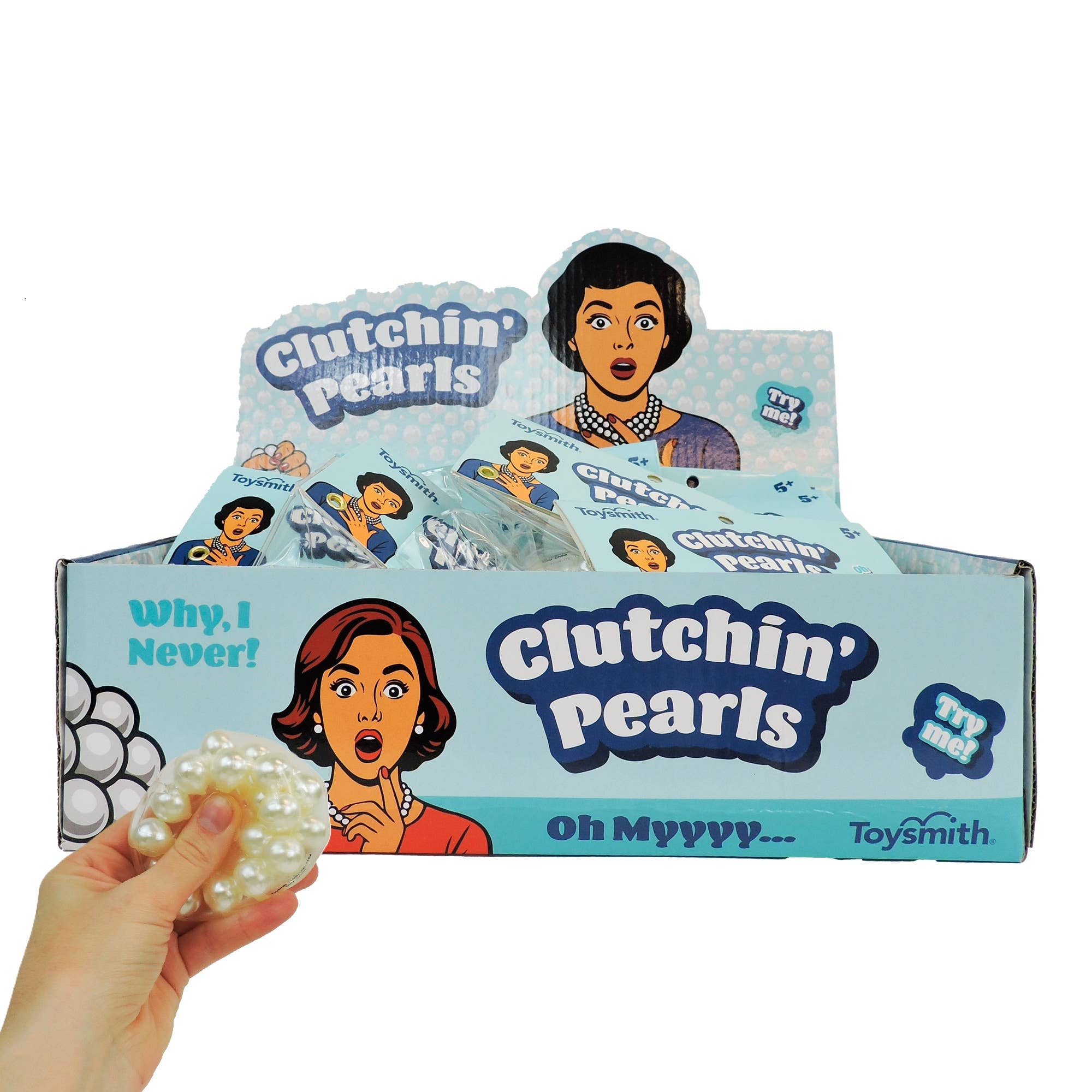 Toysmith Clutchin' Pearls (squishy)