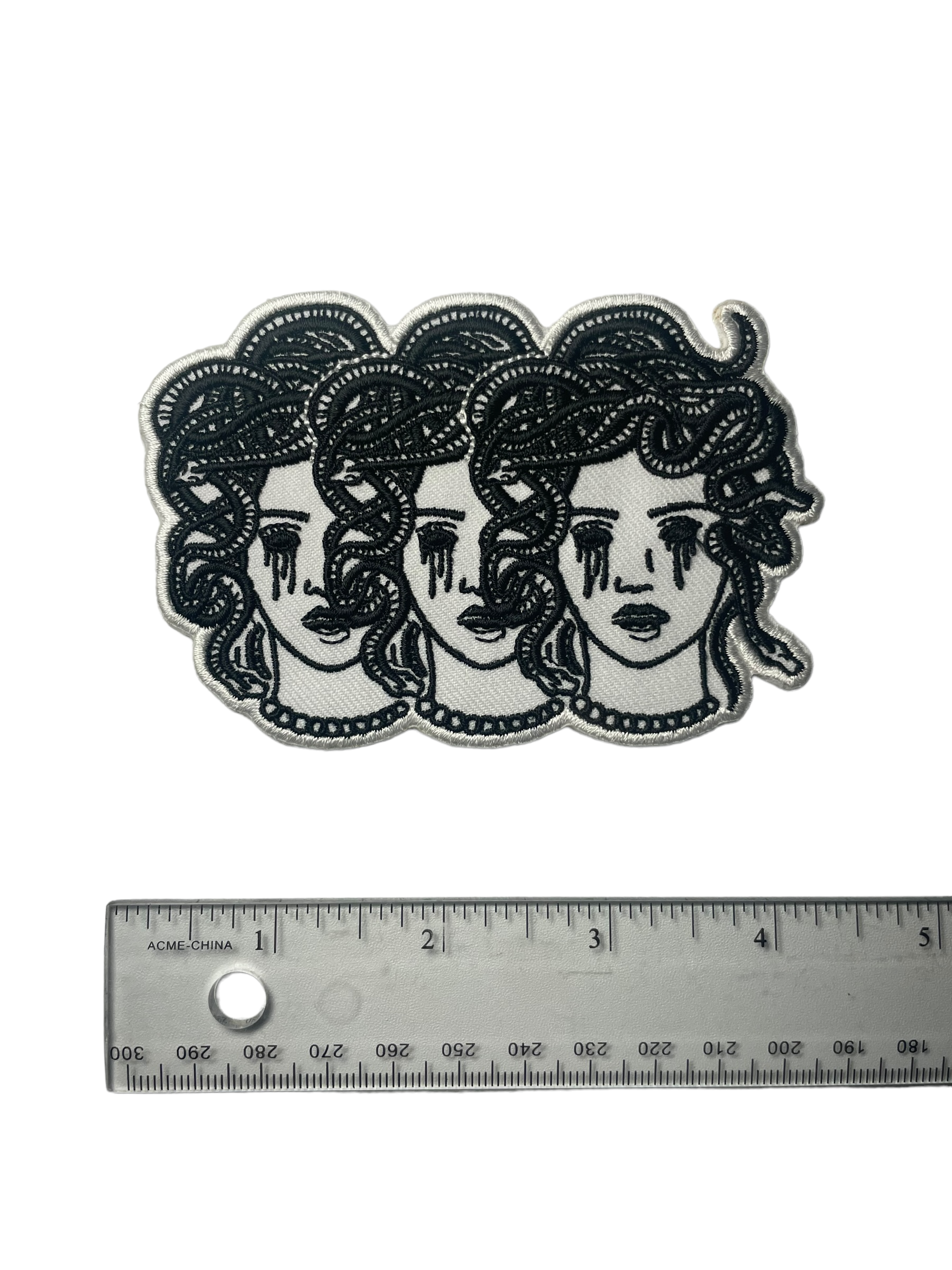 Medusa Ladies - Embroidered Iron-On Patch