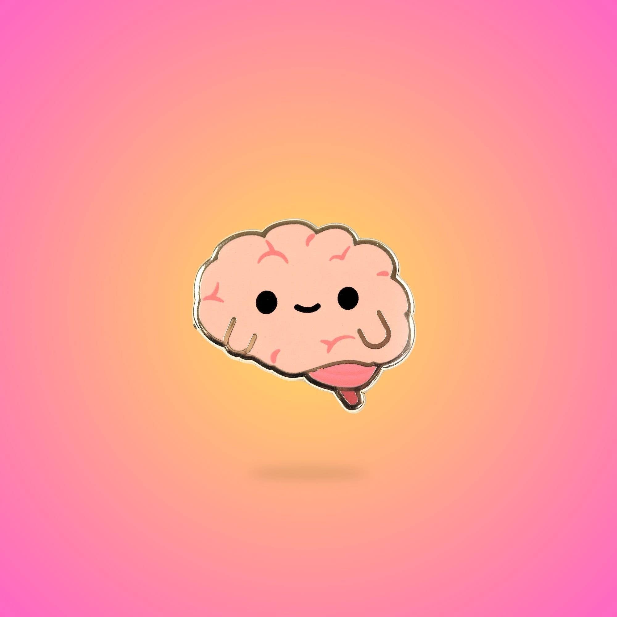 Big Brain Hard Enamel Pin