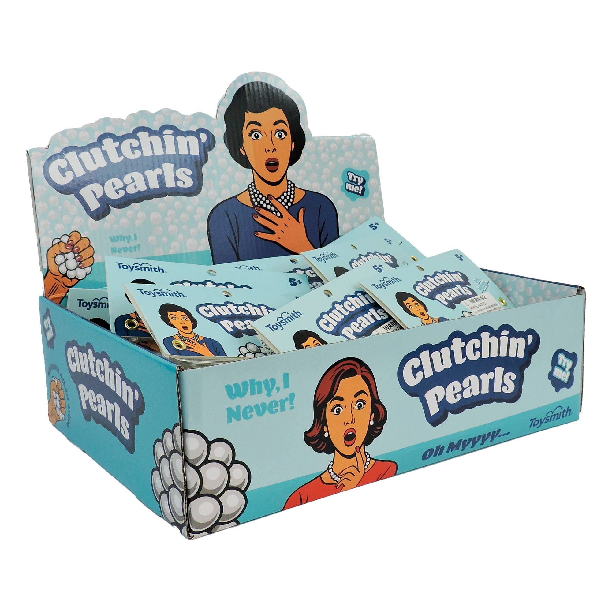 Toysmith Clutchin' Pearls (squishy)