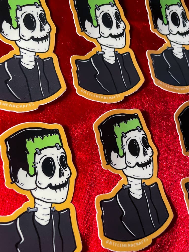 Frankenstein Monster Sticker