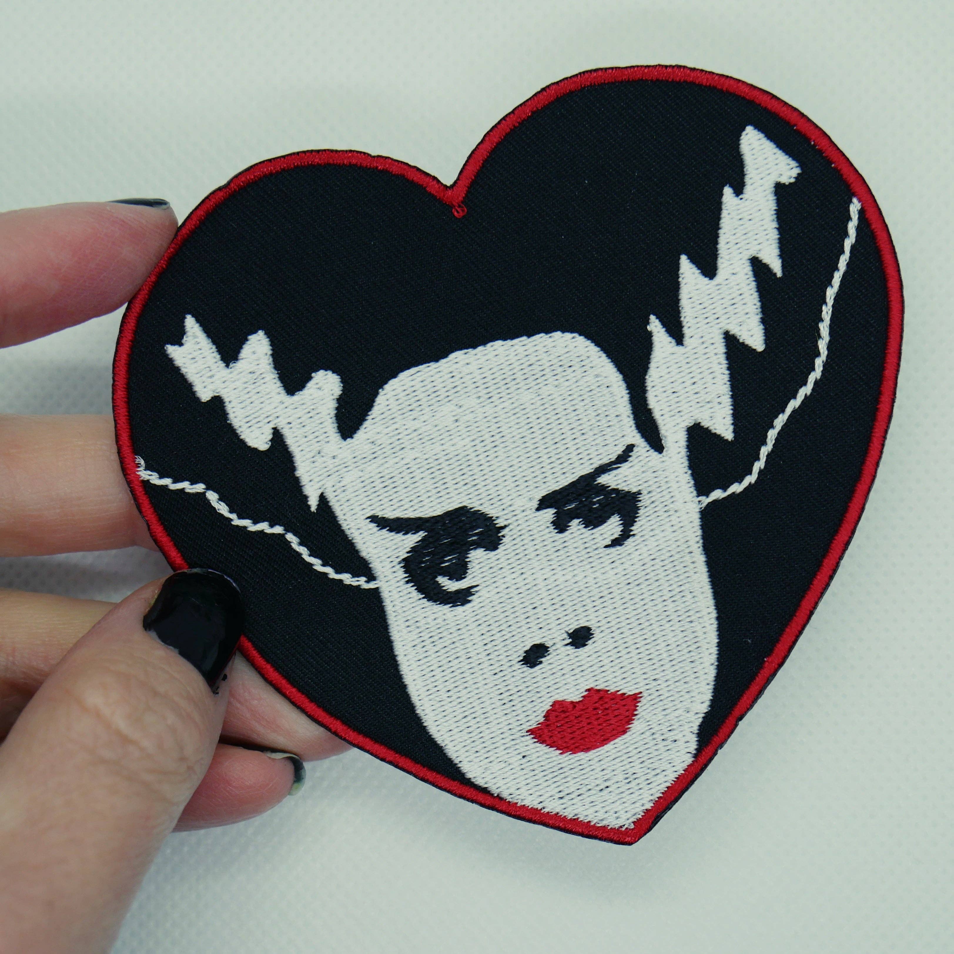 Bride of Frankenstein Iron On Patch