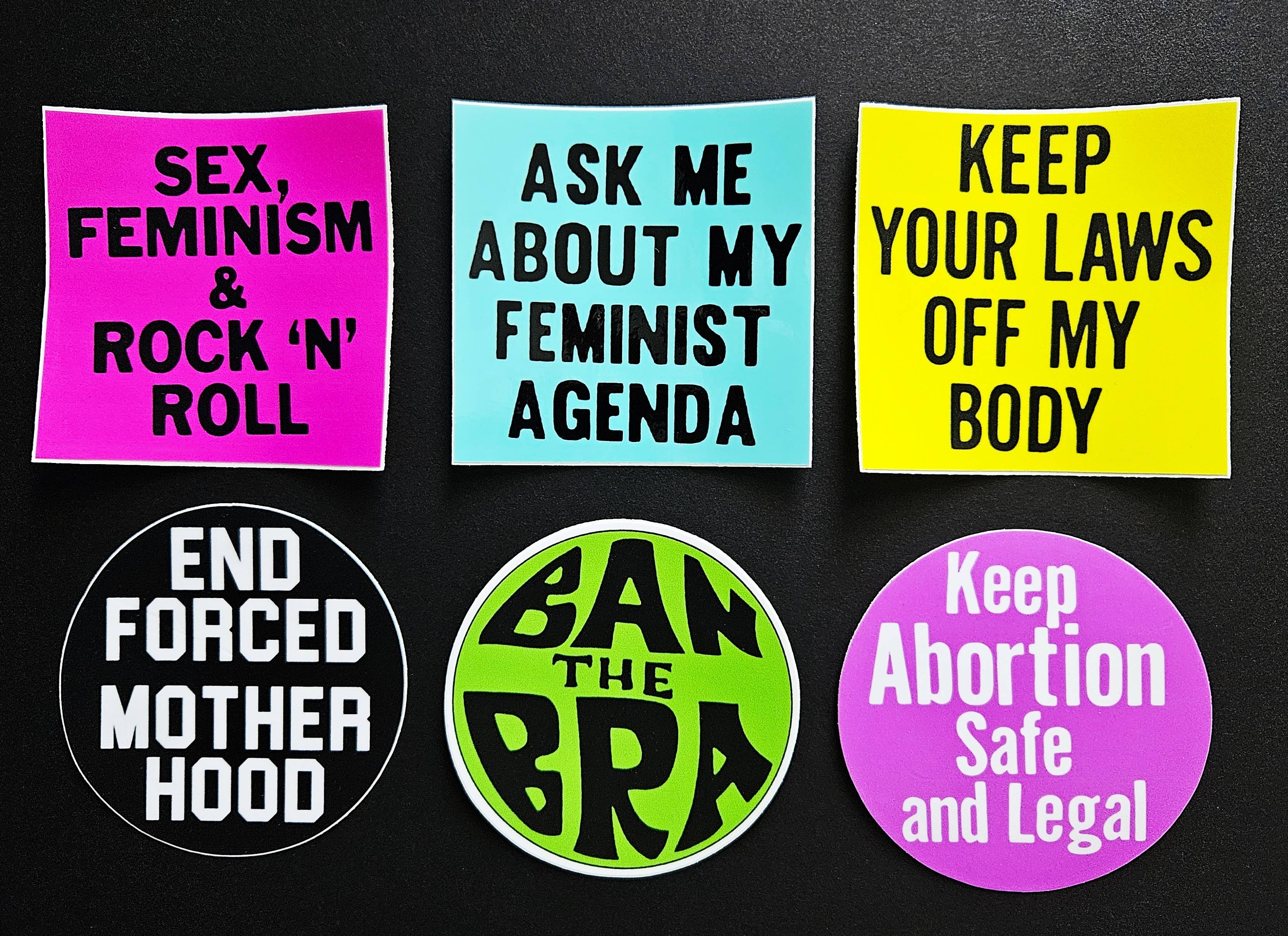 End Forced Motherhood 3" Vinyl Stickers