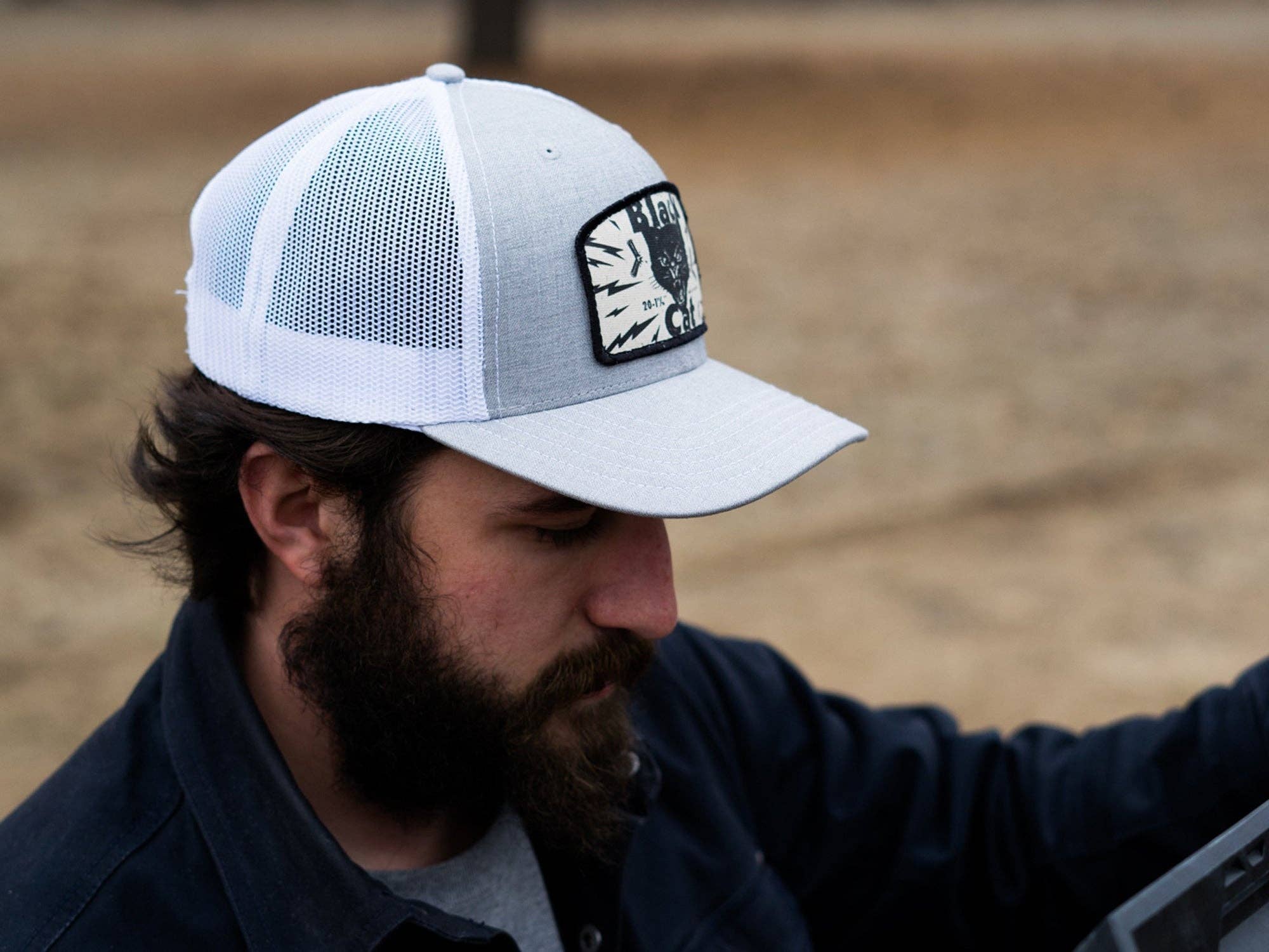 Stormtrooper Trucker Hat: Black