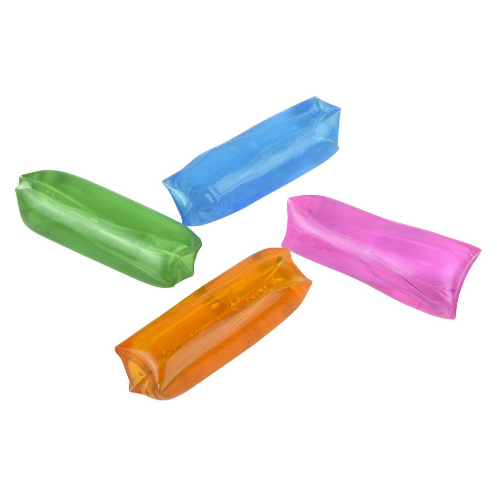 Squishy Water Tube Toy Tiny Water Filled Tube Snake Stress Toy