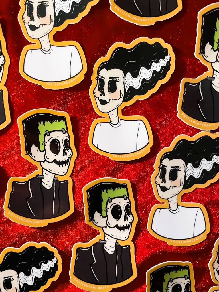Frankenstein Monster Sticker