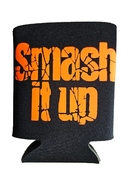 Smash it Up Can Cooler in Gold