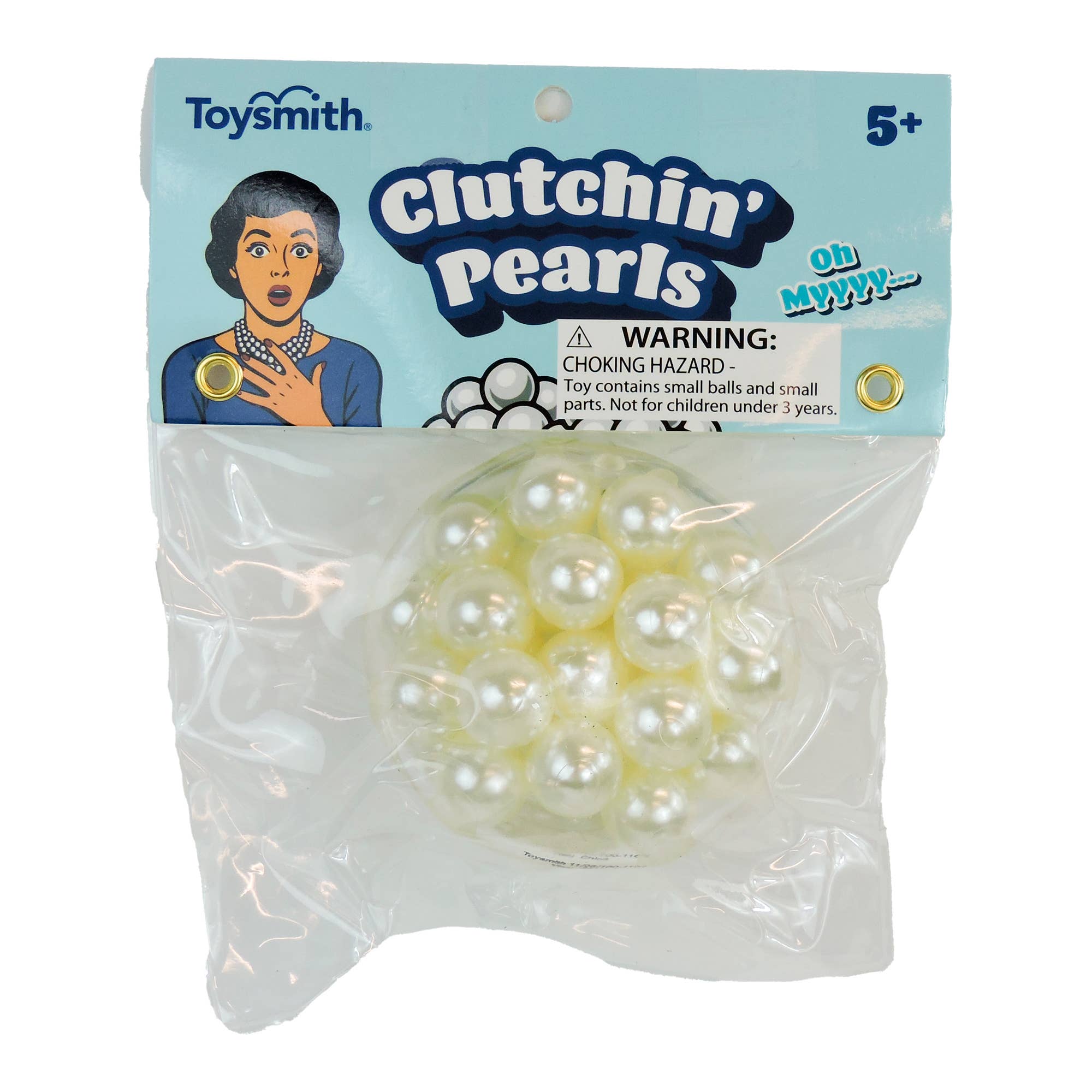 Toysmith Clutchin' Pearls (squishy)