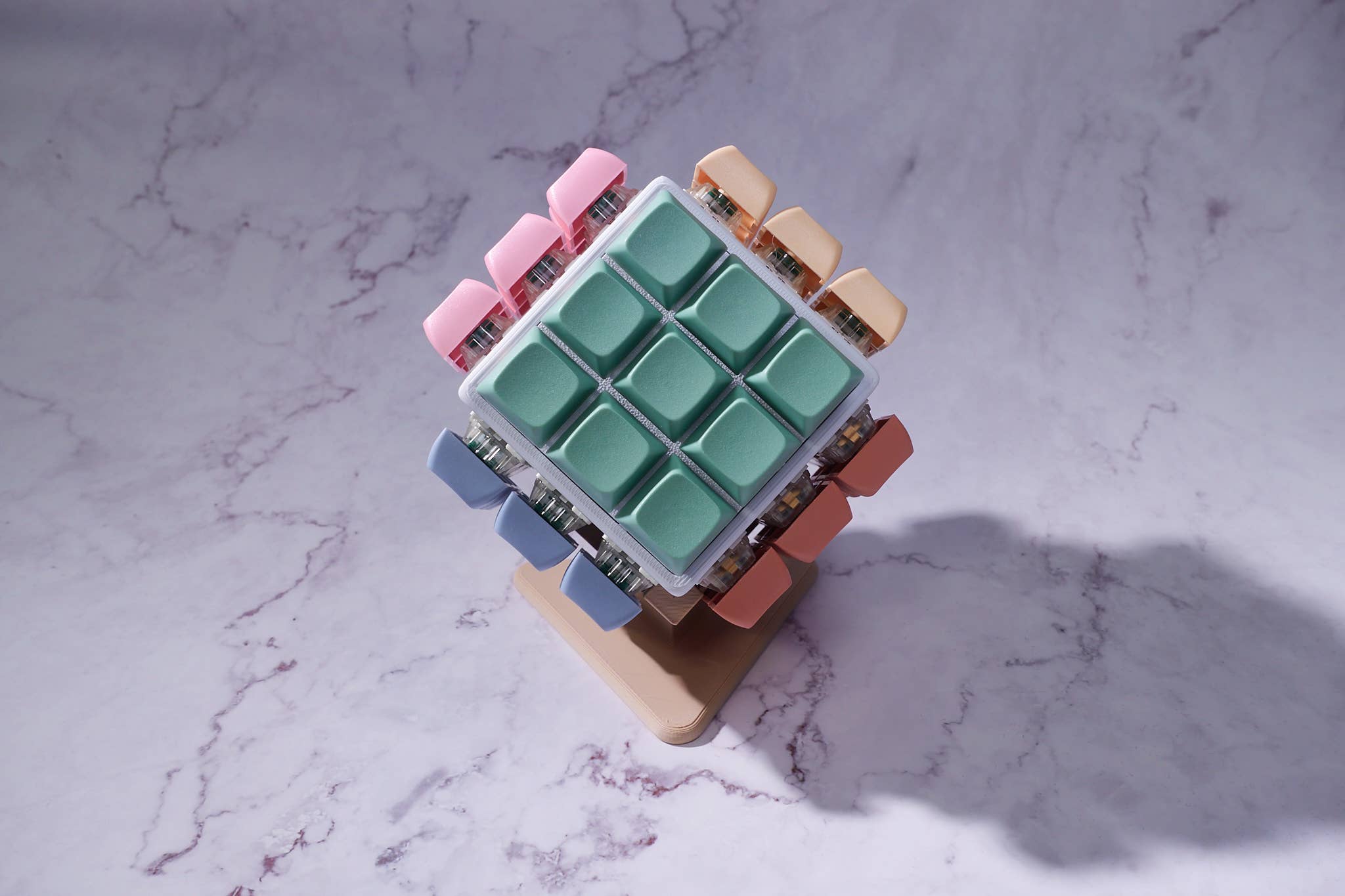 54 Key: Mega Fidget Cube: Multicolor
