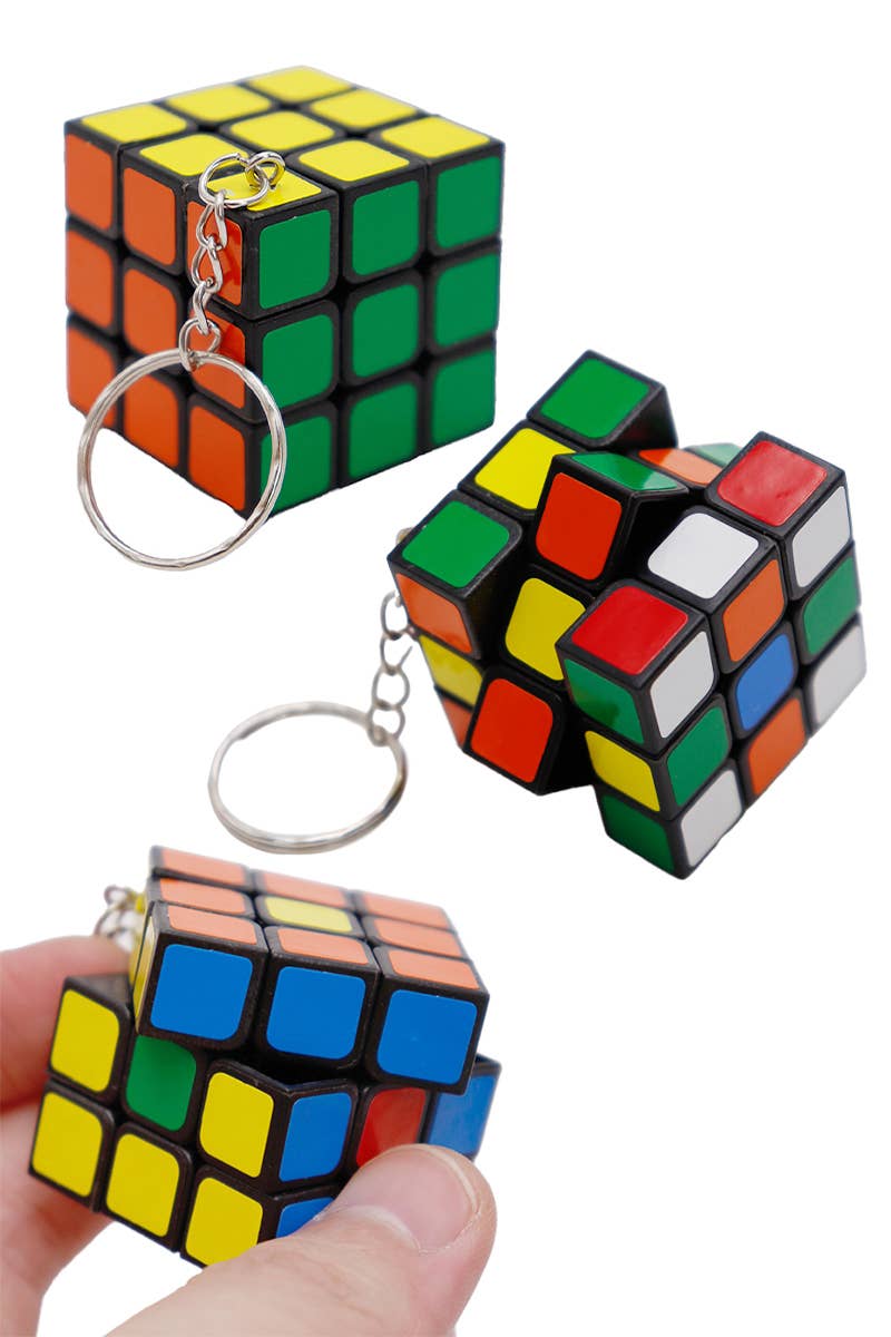 Mini Magic Cube Keychain