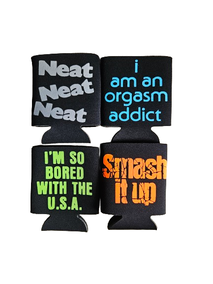 Neat Neat Neat Can Cooler - Silver