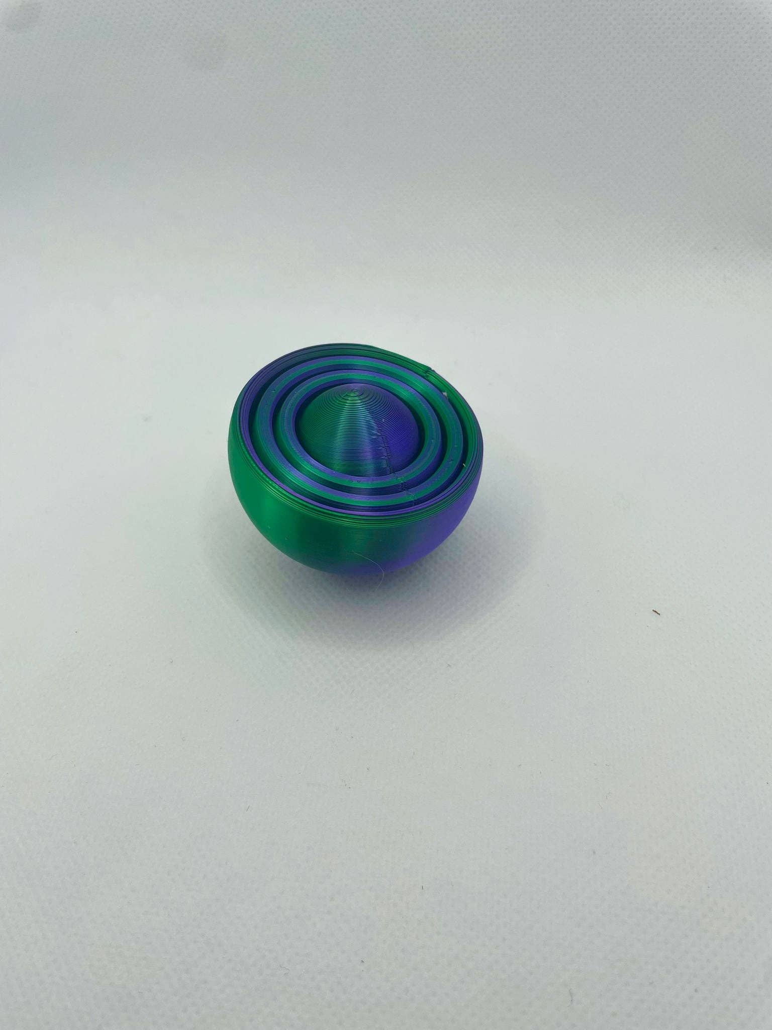 Gyroscope Fidget Spinner - Green Purple