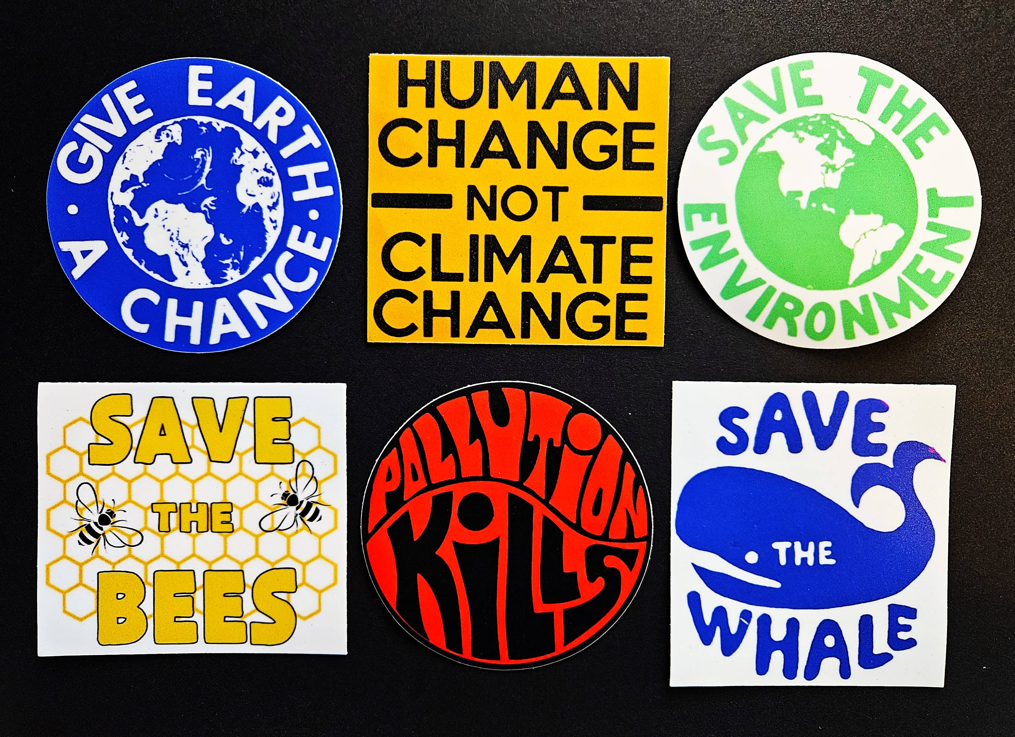 Human Change 3" Vinyl Sticker