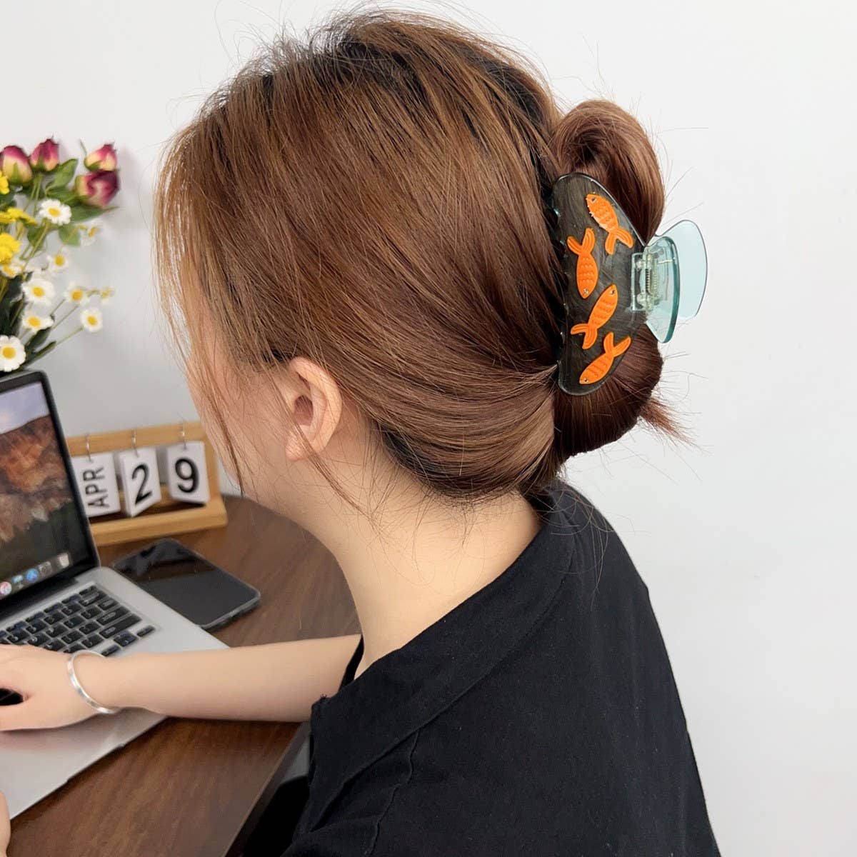Mini Koi Fish Hair Claw
