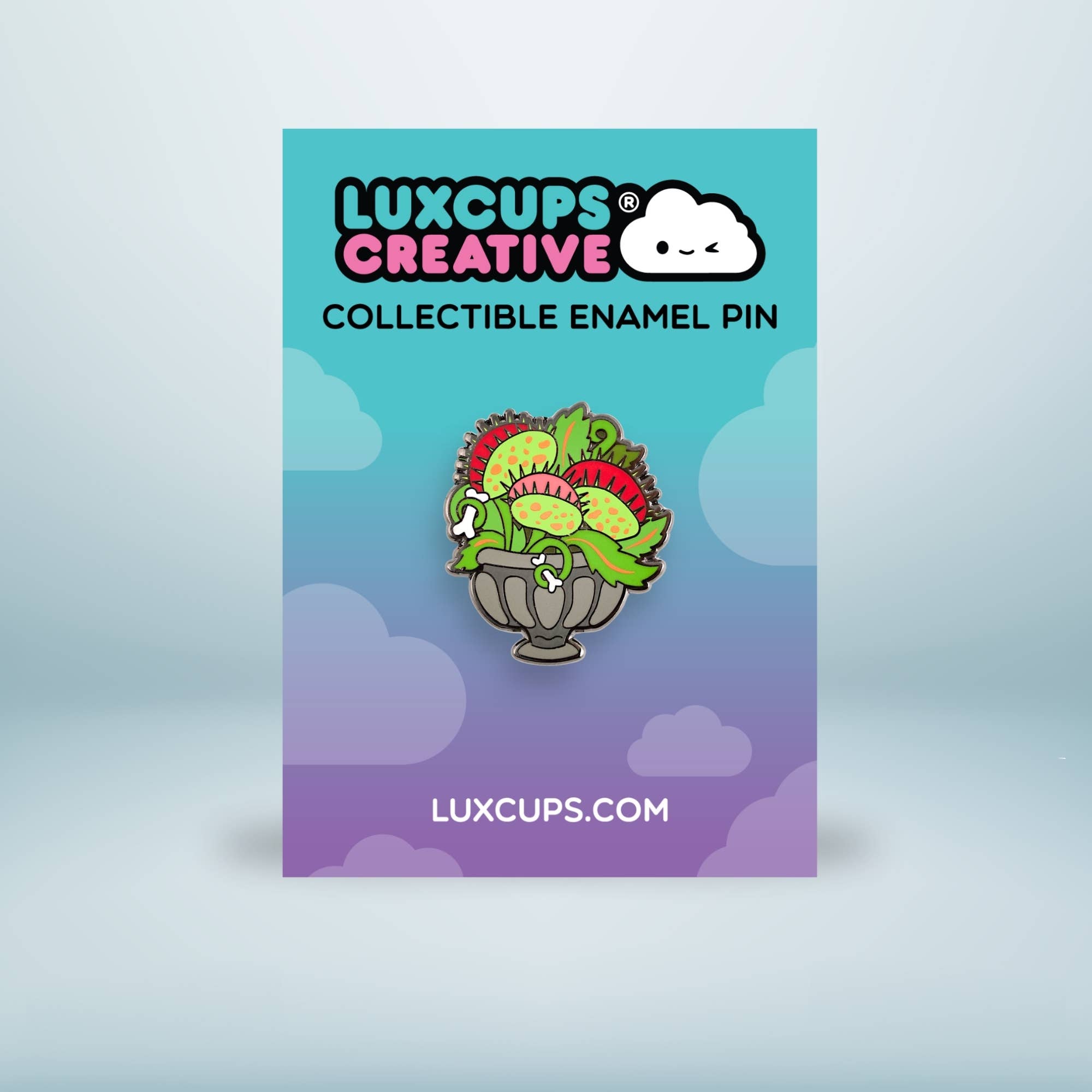 Venus Fly Trap Hard Enamel Pin