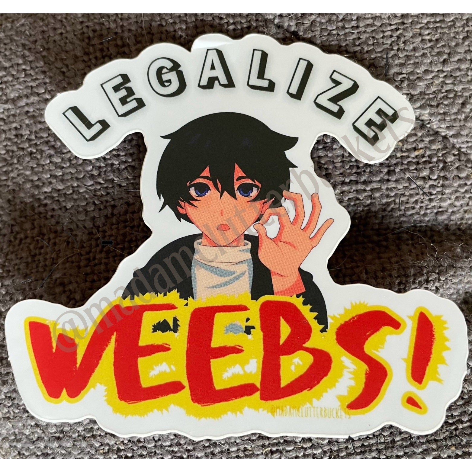 Legalize Weebs Sticker