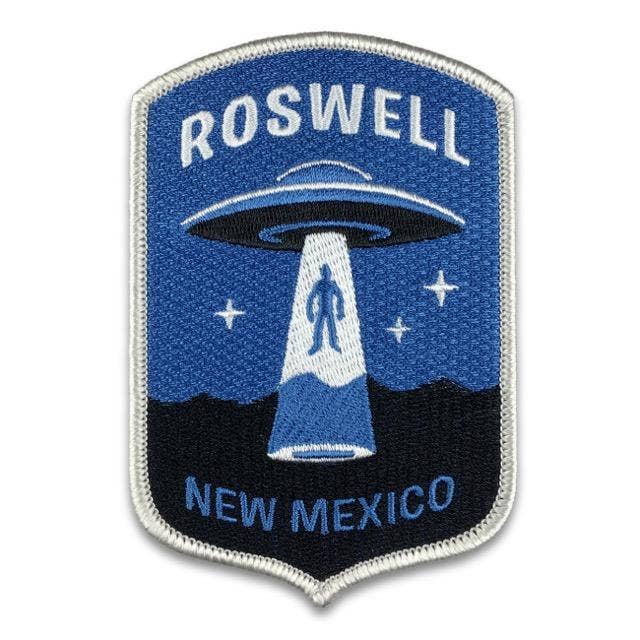 "Roswell" Ufo Alien Abduction Patch