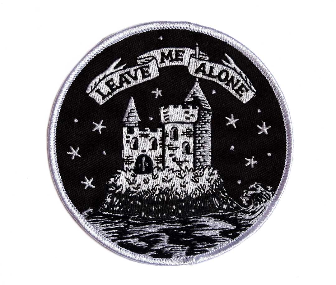 Leave Me Alone - Embroidered Patch