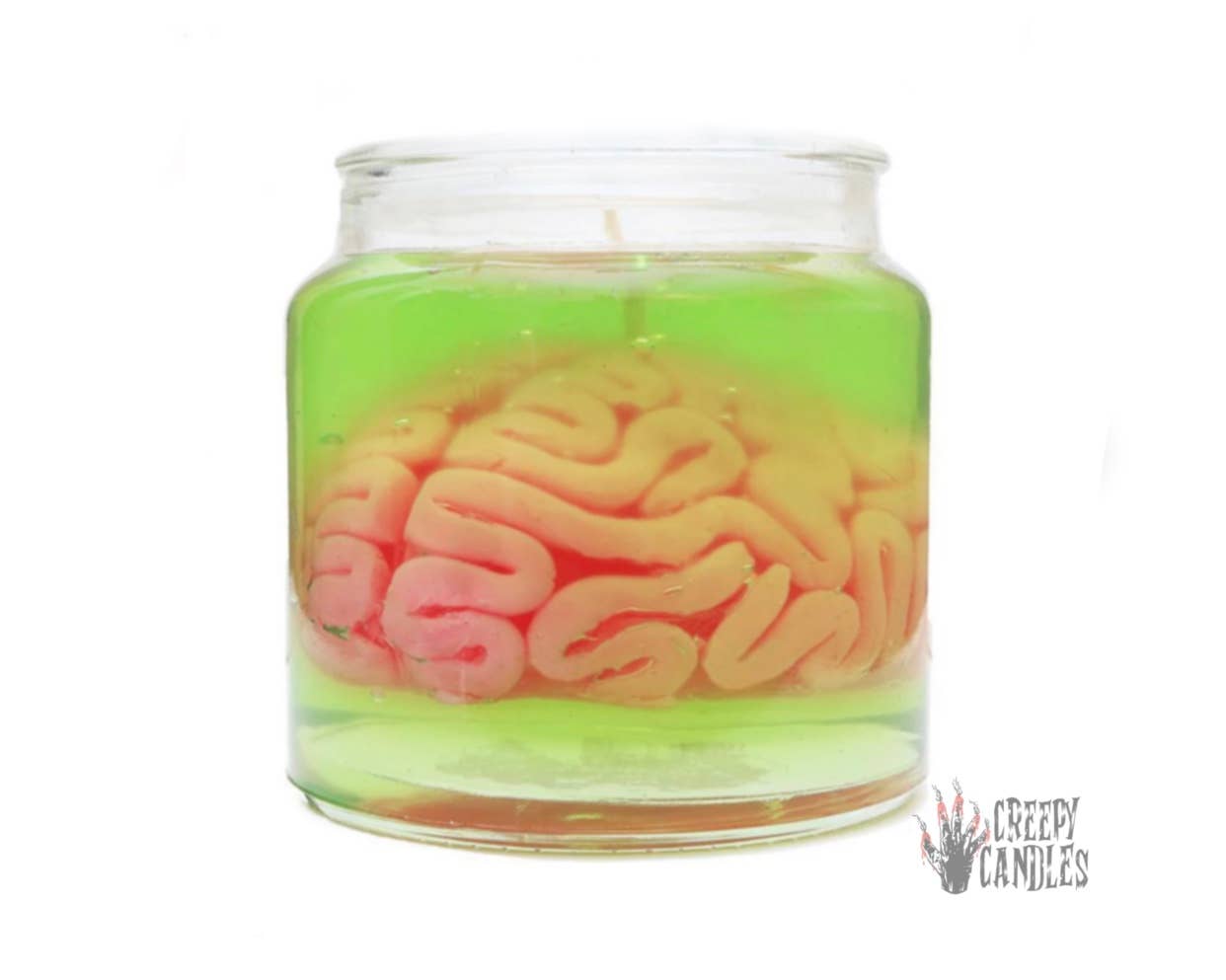 Brain In a Jar Candle - Halloween Decor - Horror Candles