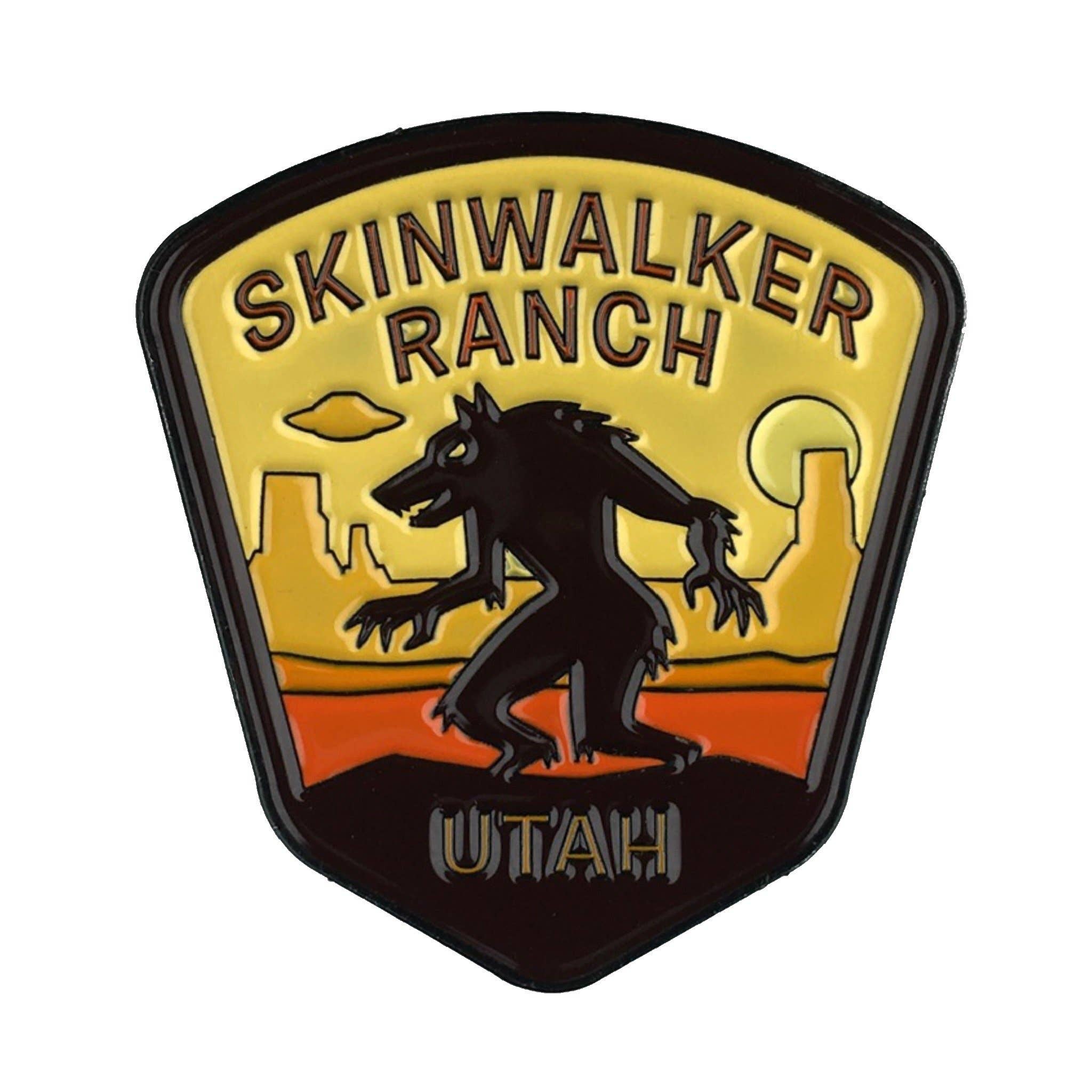 Skinwalker Ranch enamel pin