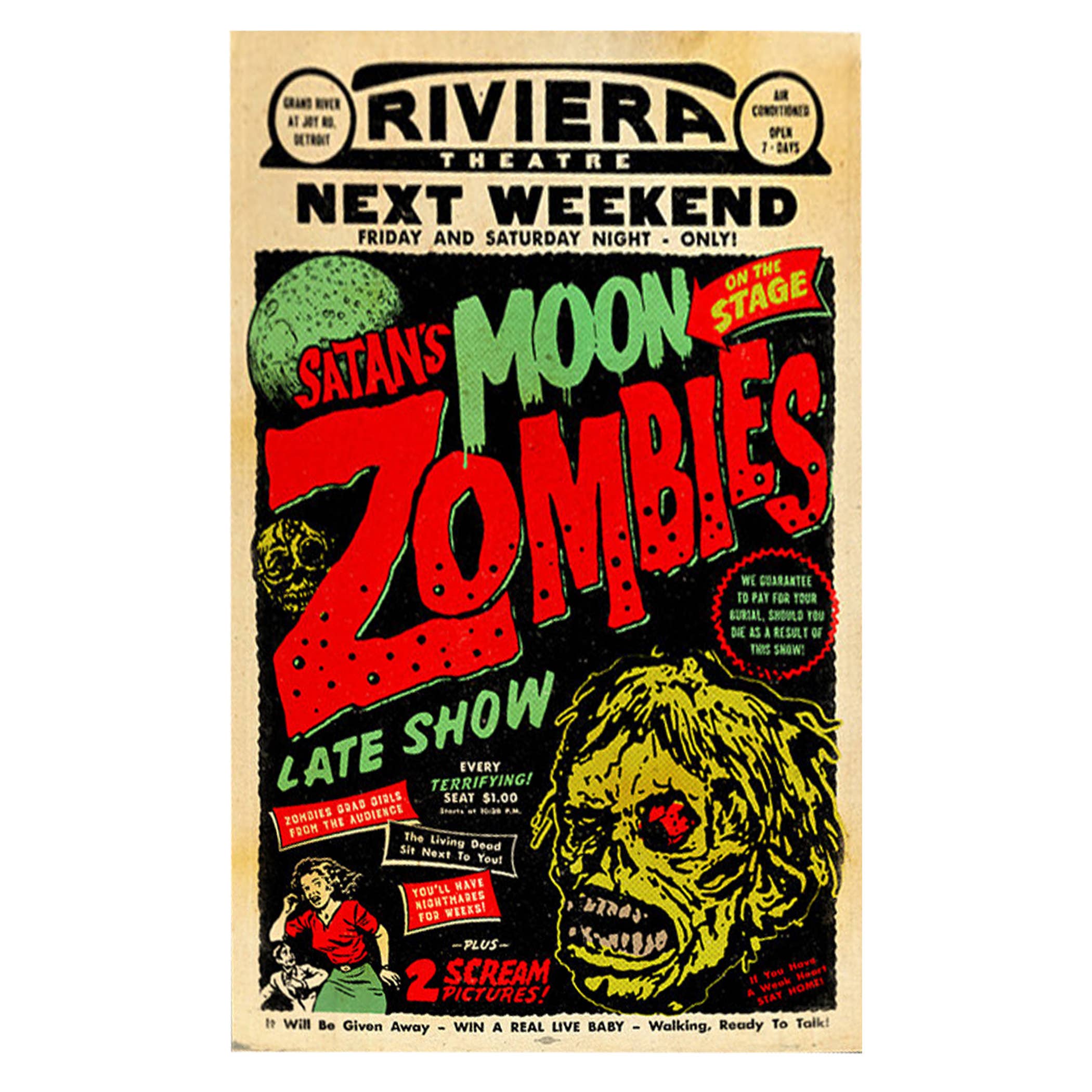 Moon Zombies Poster