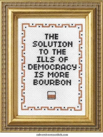 The Solution is More Bourbon