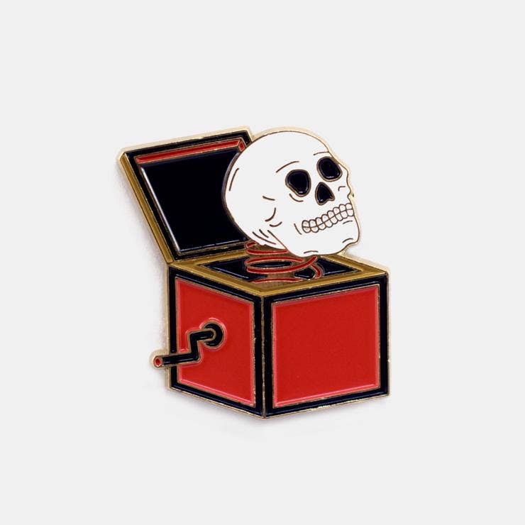 Skullbox Pin