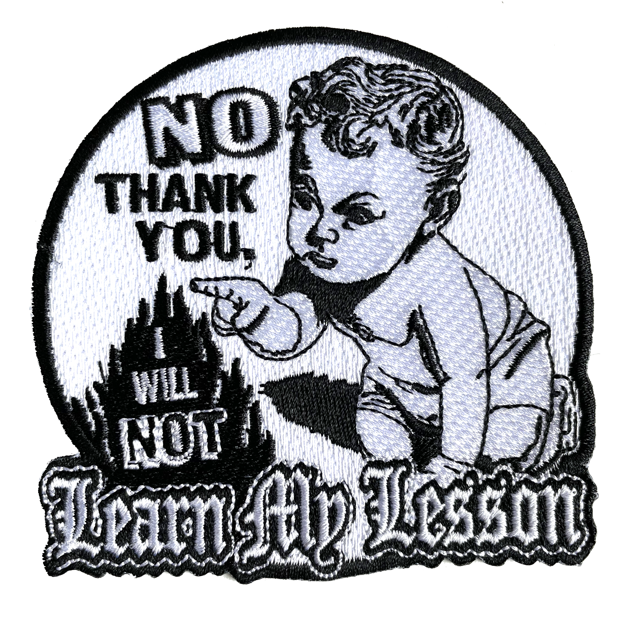 "Learn My Lesson" Patch