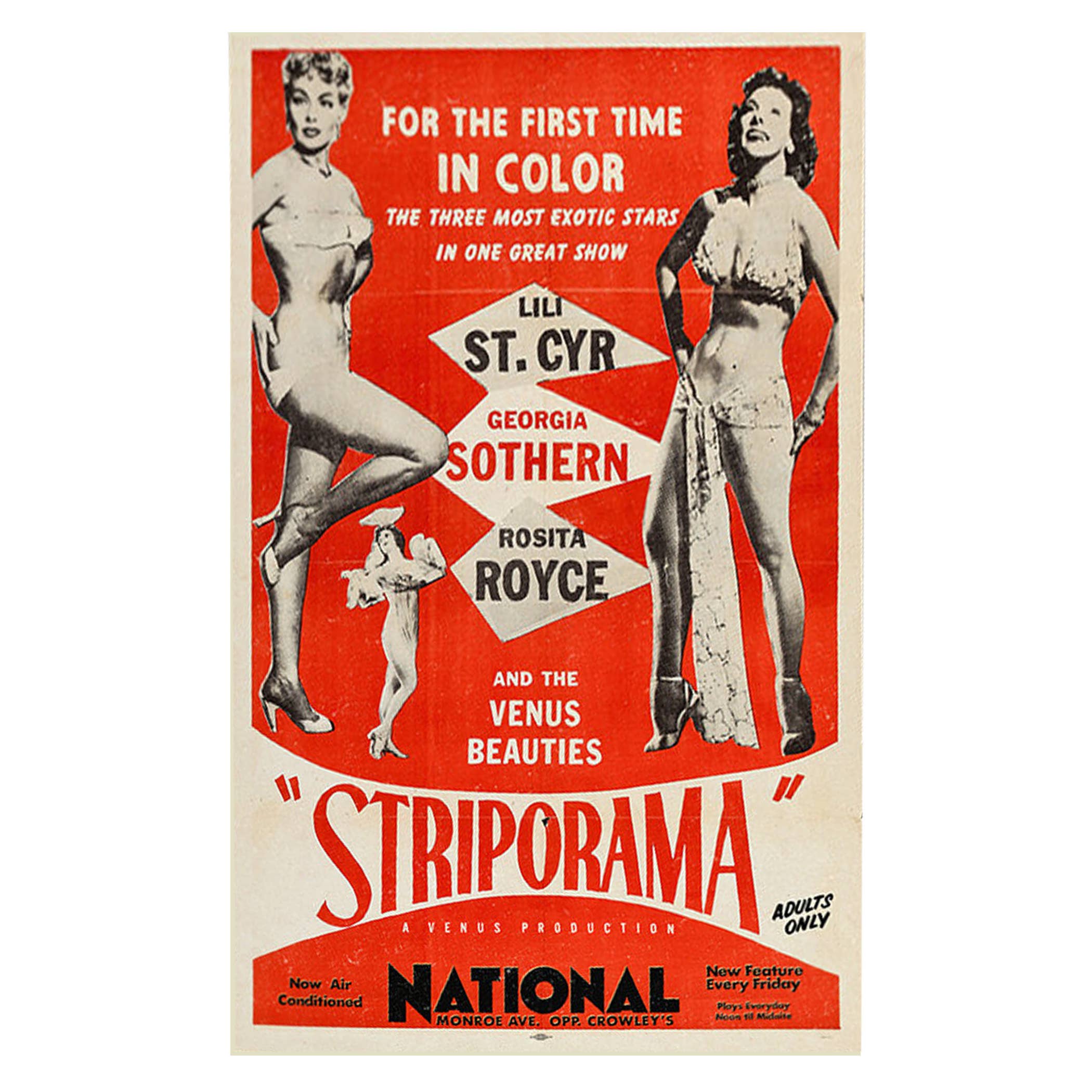 Striporama Poster