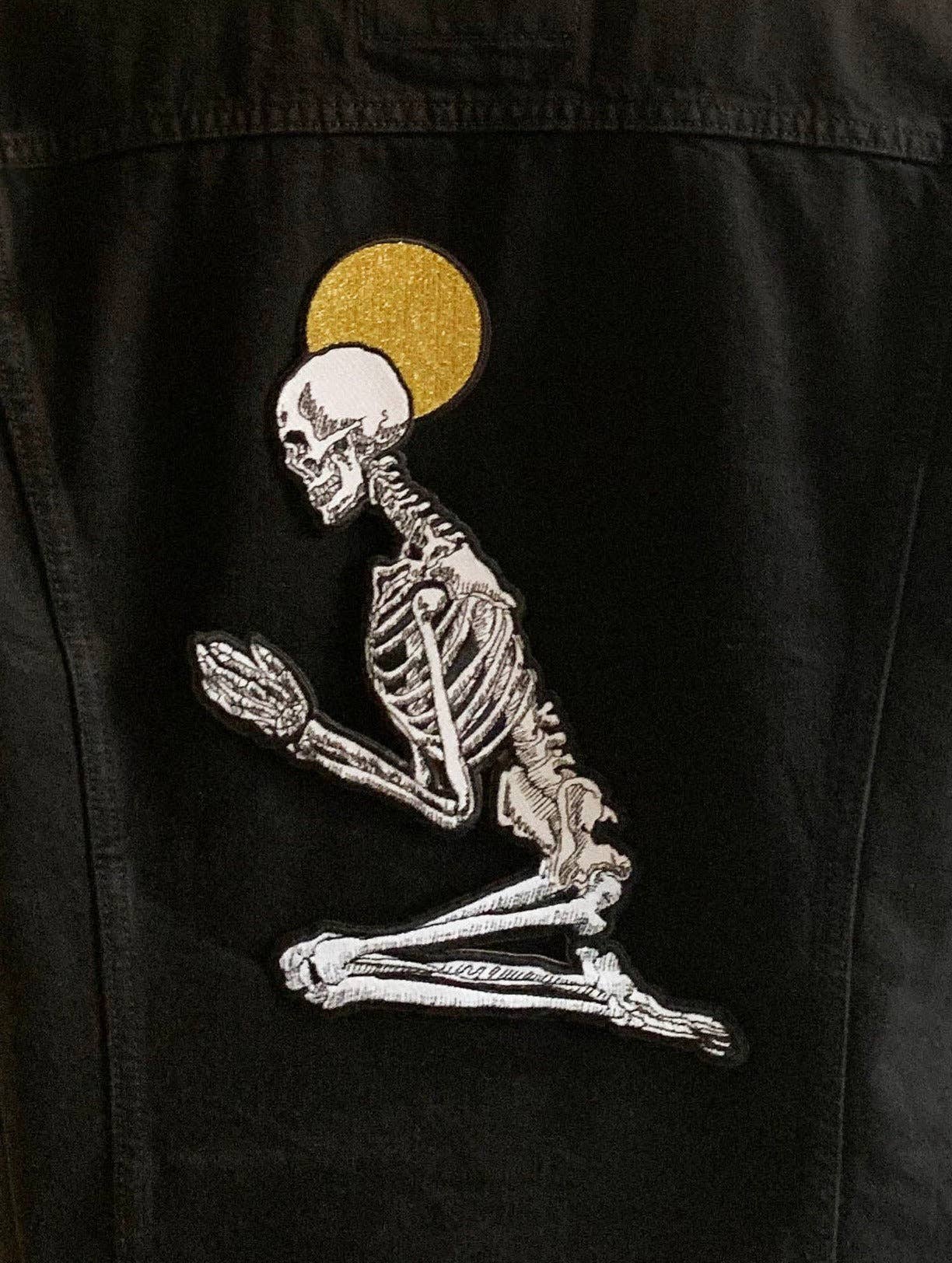 Large Embroidered Back Patch - "The Prayer"