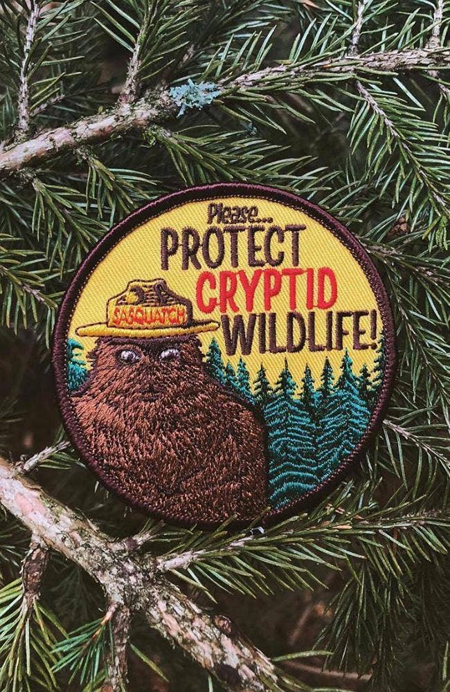 Please Protect Cryptid Wildlife Psa Patch