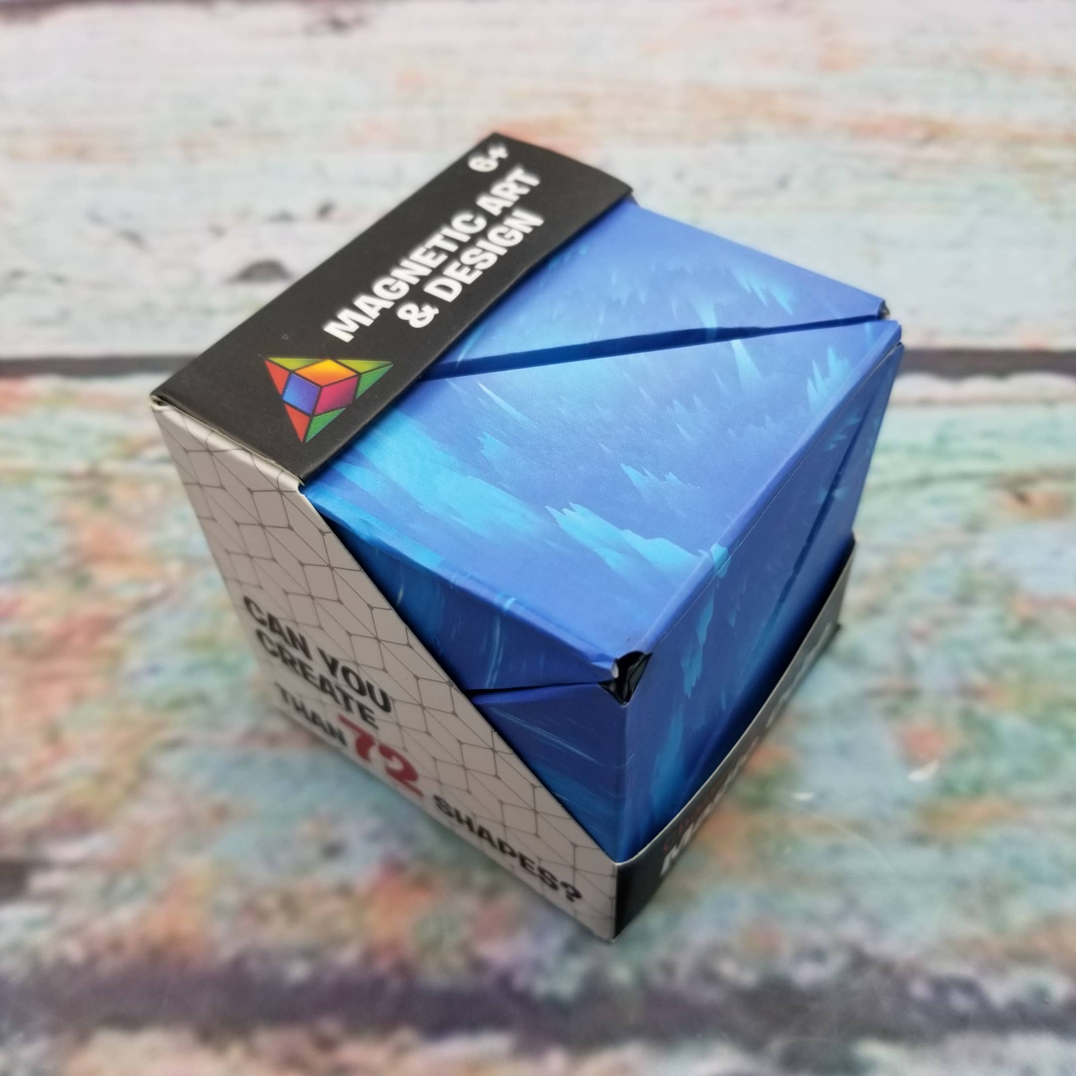 Infinity Magnetic Cube Sensory Fidget in Blue