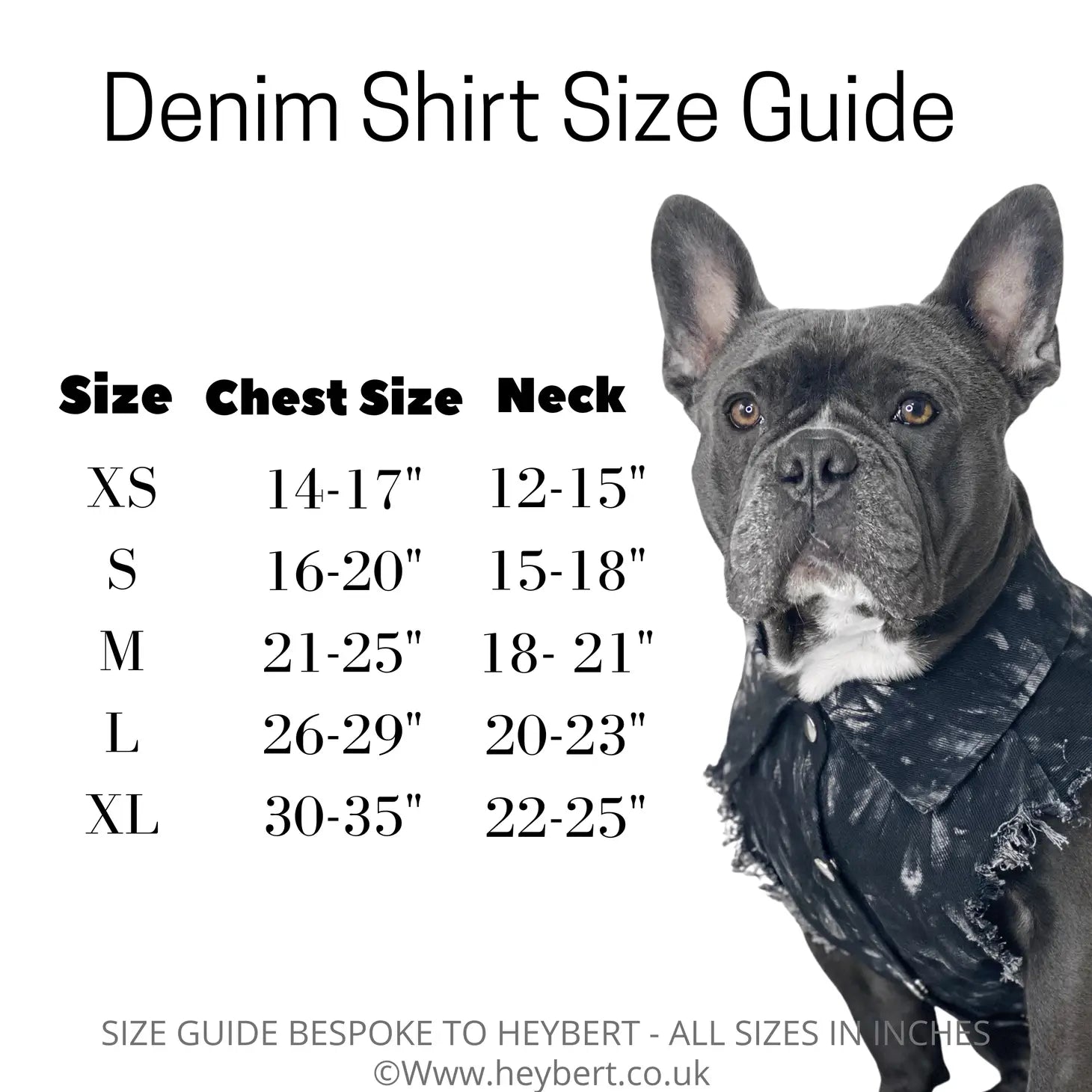 Blue Tie-Dye Dog Denim Jacket (5 sizes)