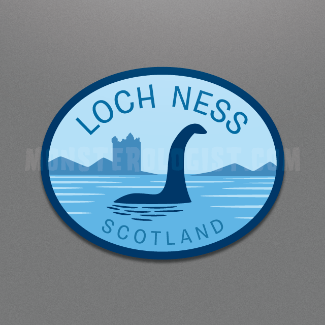 Loch Ness, Scotland Travel Sticker