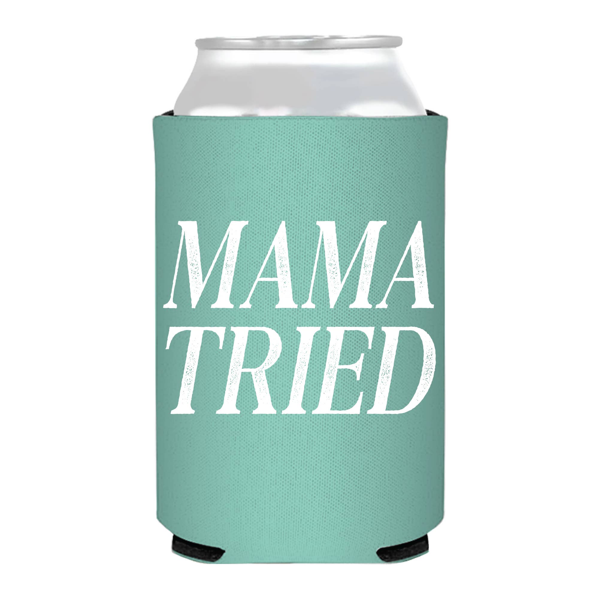 Mama Tried Sarcastic Cheeky Full Color Can Cooler